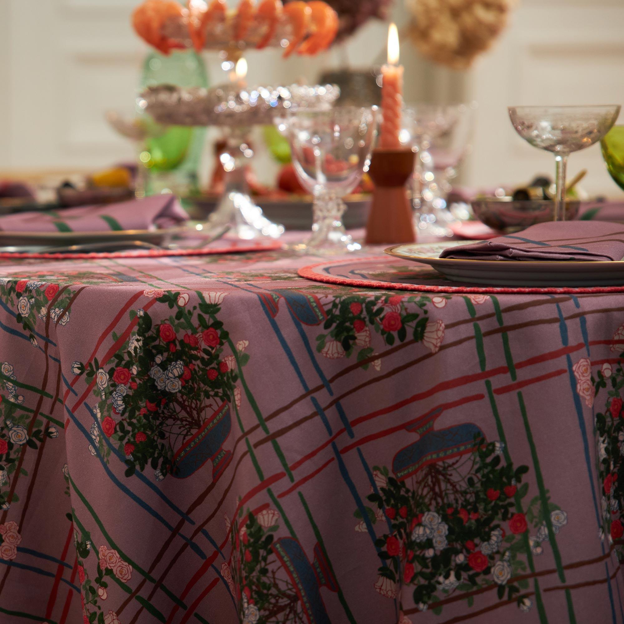 Tablecloth La Vie en Rose - Thumbnail 5
