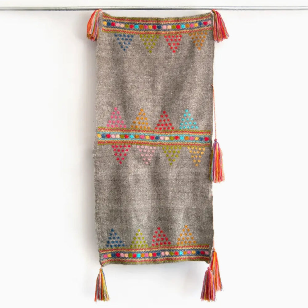 Erika Throw - Grey Multicolor