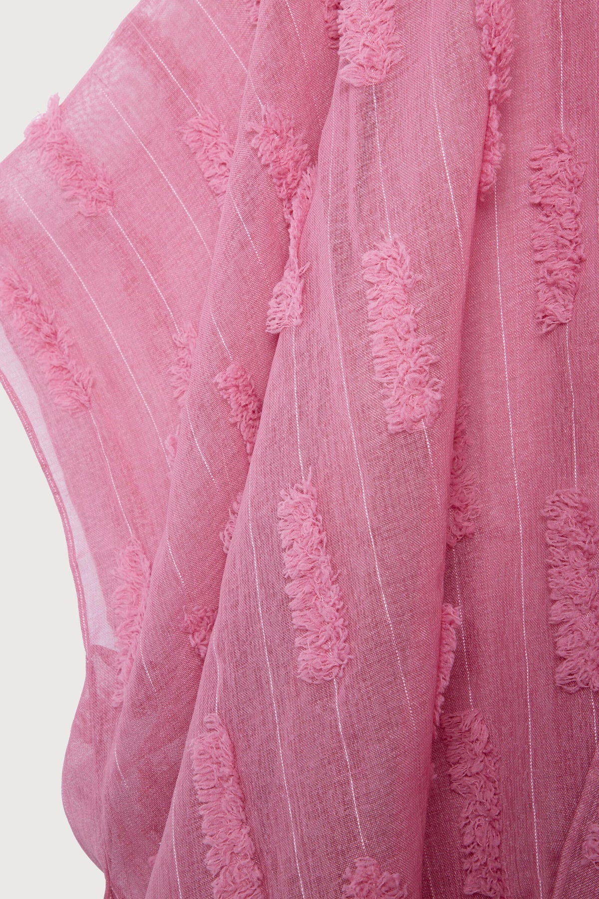 Textured Ruana - Pink