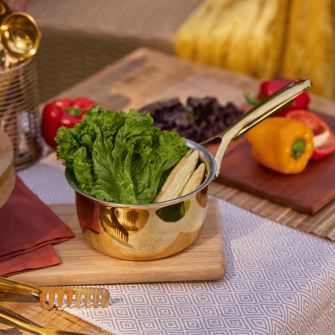 Pure Brass Saucepan
