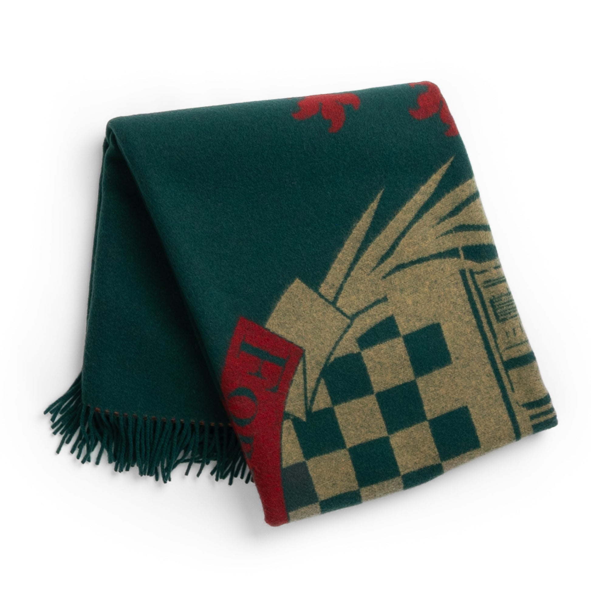The Forest Glen Club Throw – Extra-Fine Italian Merino Wool | 56" x 72"-Throws and Blankets-[bar code]-Prince of Scots