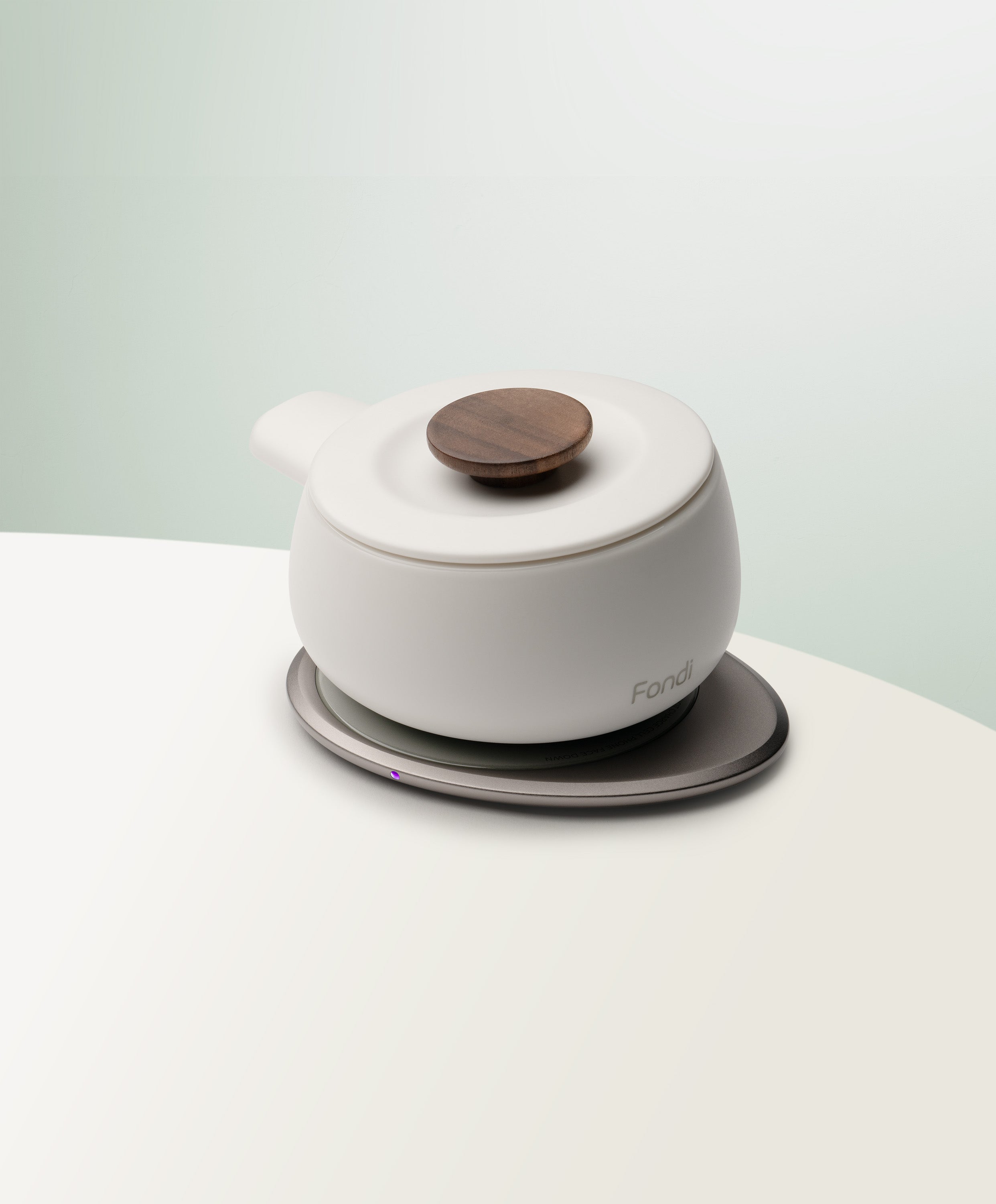 Fondi Self-heating Fondue Set - Jasmine White (SD)