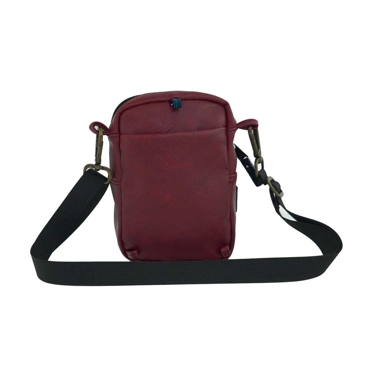 Rozi Vegan Leather Crossbody Bag 1L #color_maroon