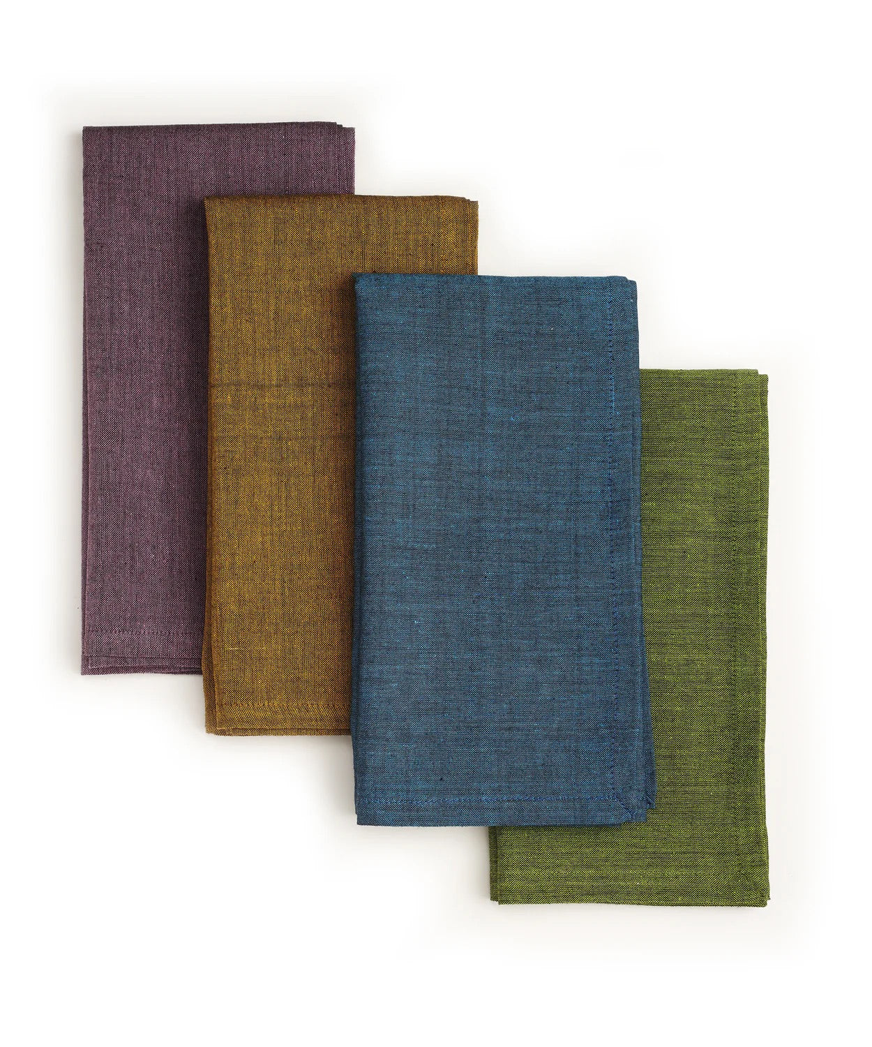 PALETTE Handwoven Cotton Napkins – Set of 4. Cotton – Fair Trade – Artisan Made