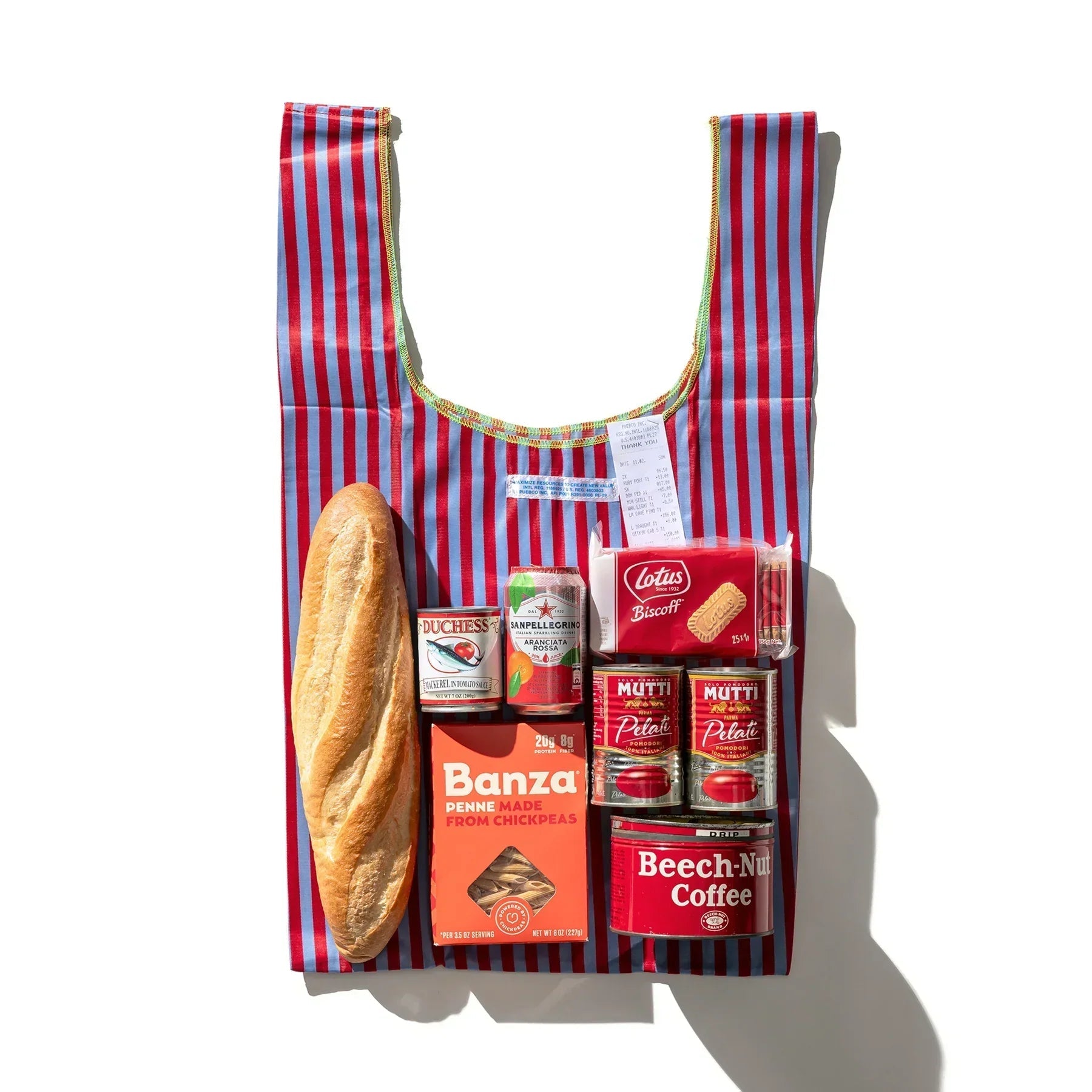 School Tie Fabric Bag 21