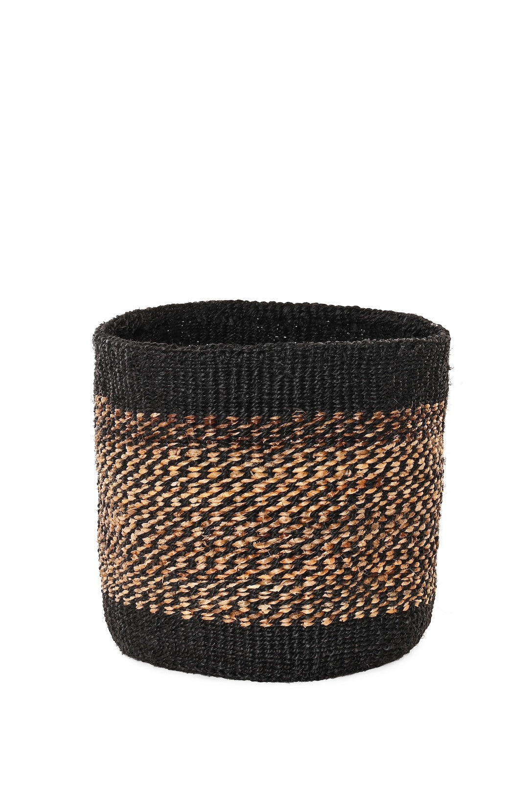 Medium Kitonga Sisal & Banana Fiber Bin Basket