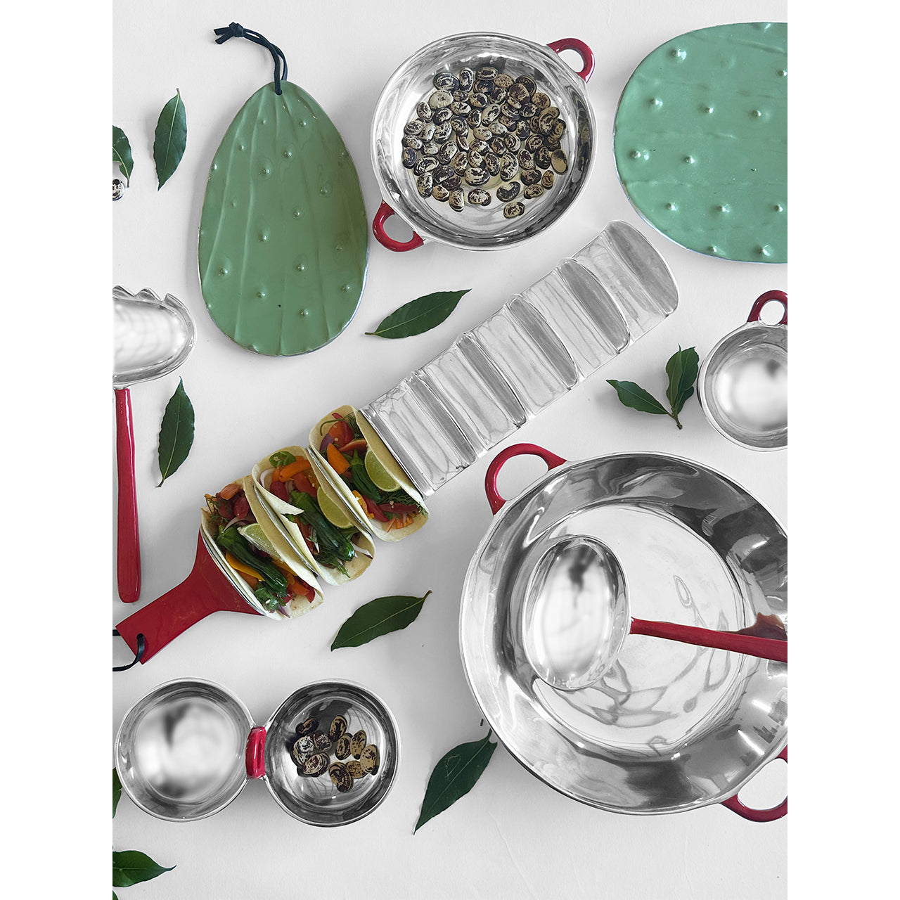 San Miguel 2 Part Salsa Bowl - Nima Oberoi Lunares 