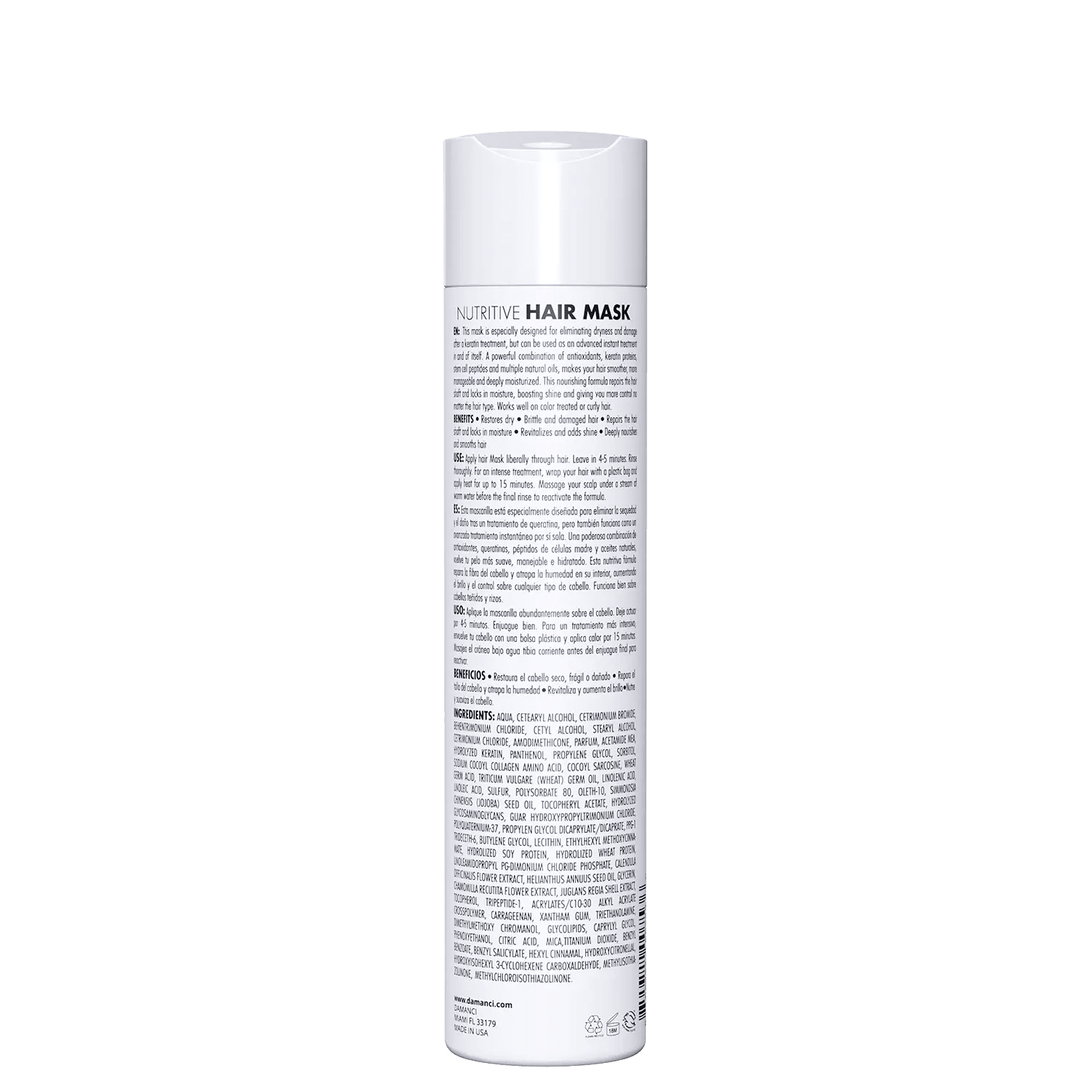 Nutritive Hair Mask - DAMANCI® Better hair, better you!