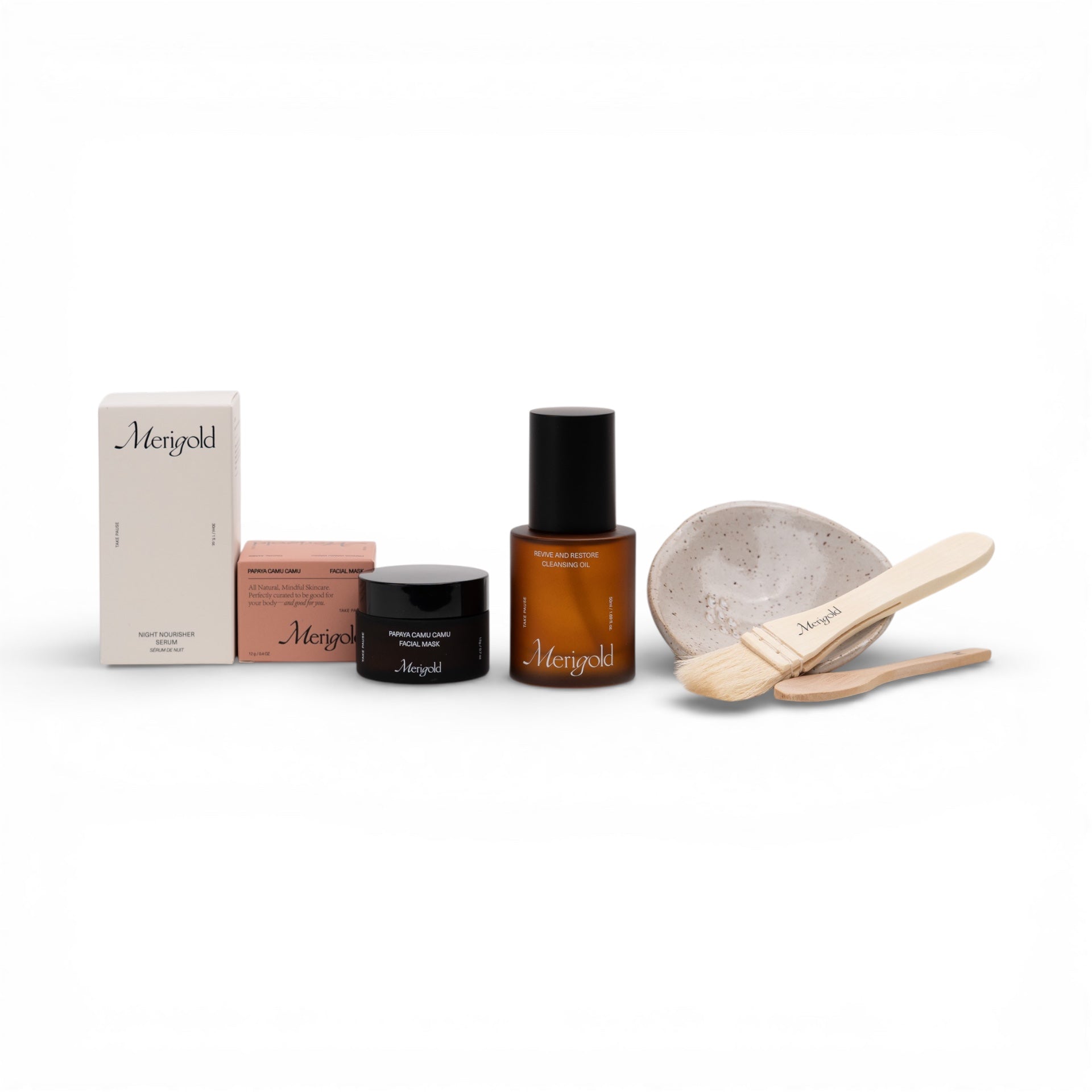 The Starter Collection + Papaya Camu Camu Mask