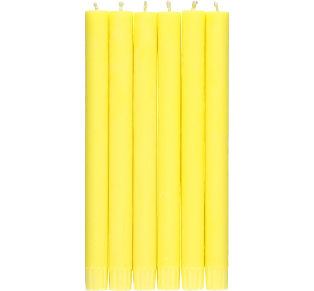S/25 Primrose Dinner Candles
