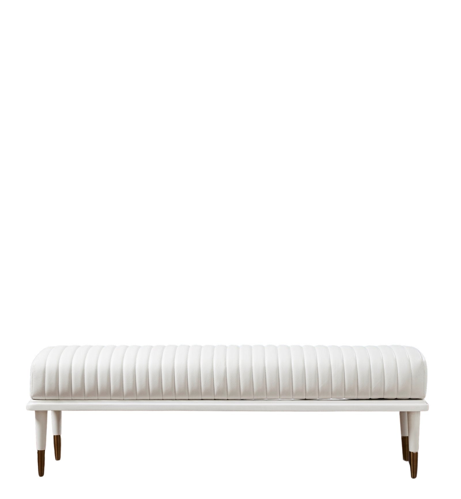 Stanford End-Of-Day Leather Bench