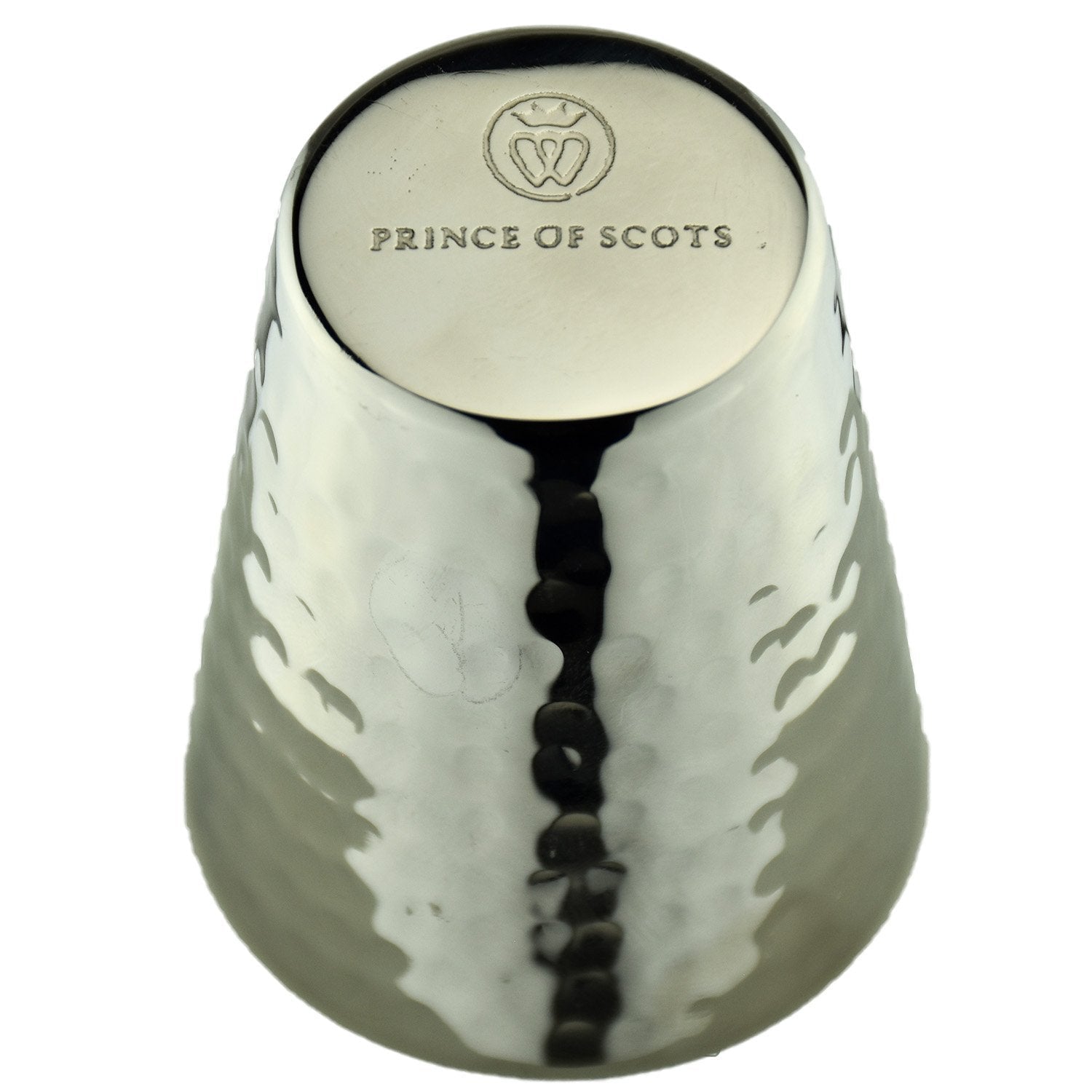 Prince of Scots Shot Glasses ~ Hammered Silver Plate-Barware-Prince of Scots-Prince of Scots