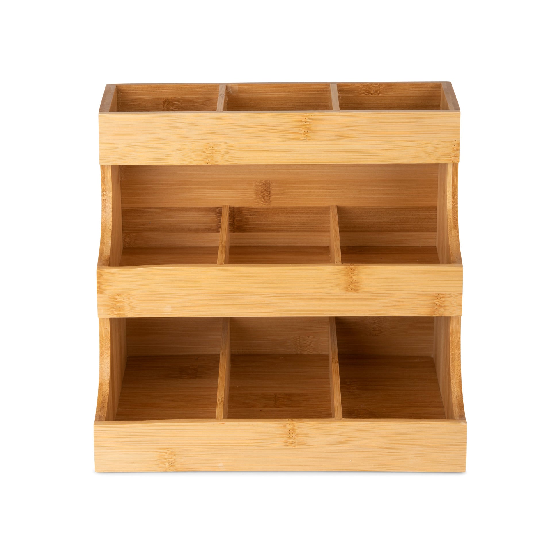 Theodore bamboo tea organizer kitchen organizer