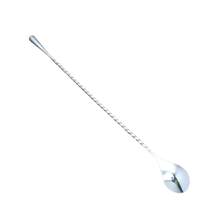 Prince of Scots Tear Drop Bar Spoon Silver-Plate (Premium Gift Box)-Barware-810032753153-SilverPlateSpoon-Prince of Scots