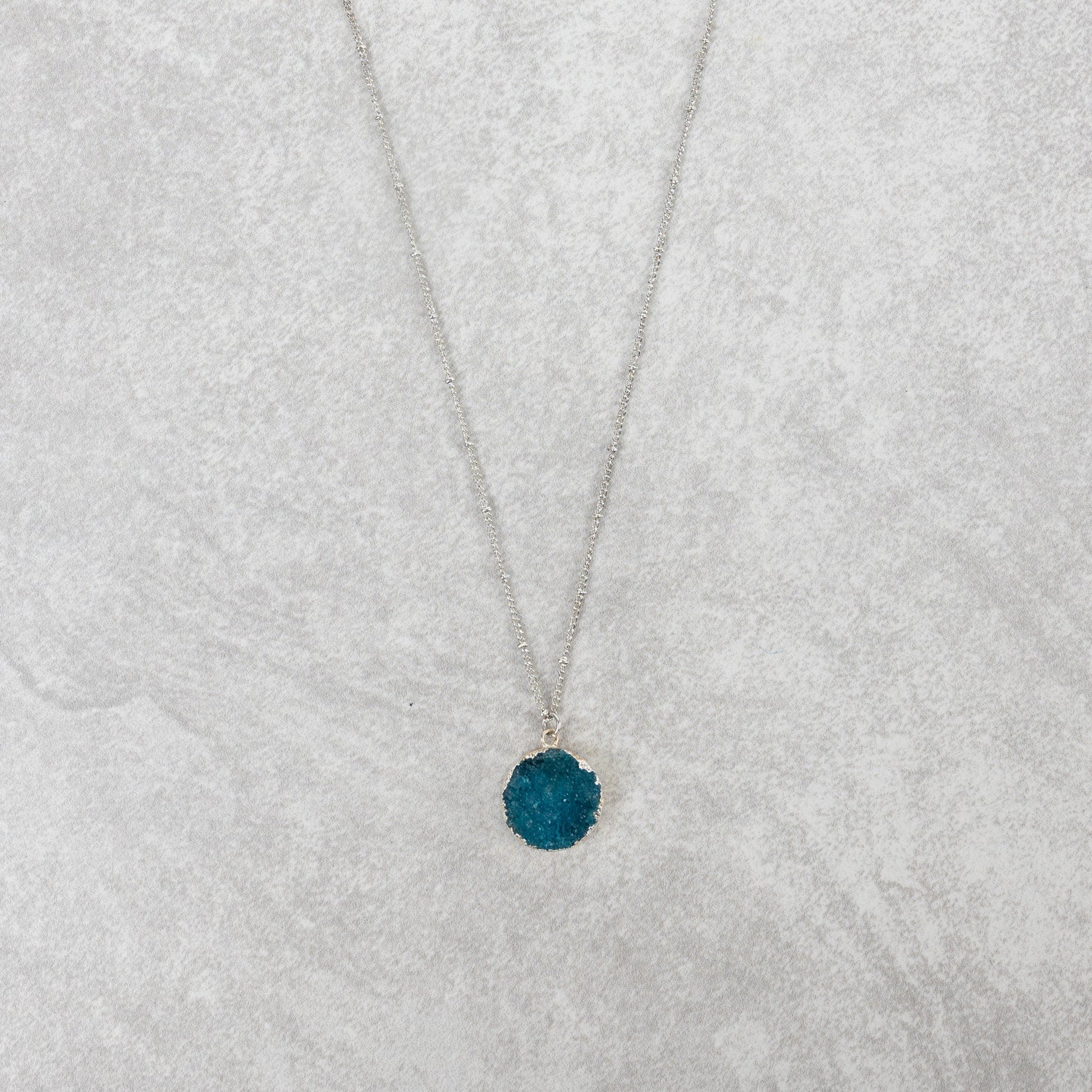Chattan Geode Pendant Necklace - Ten Thousand Villages