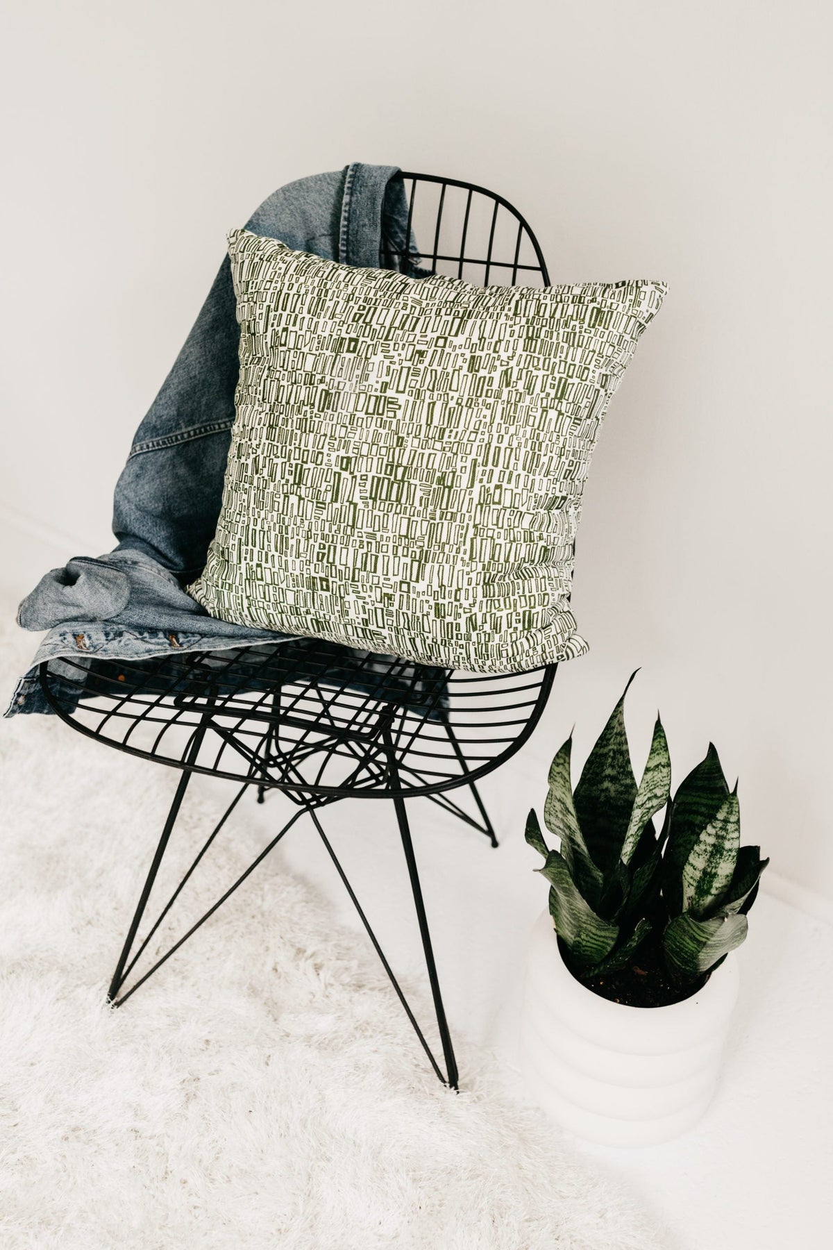 Leucadia in Cereus 18" x 18" Pillow - at300nelson