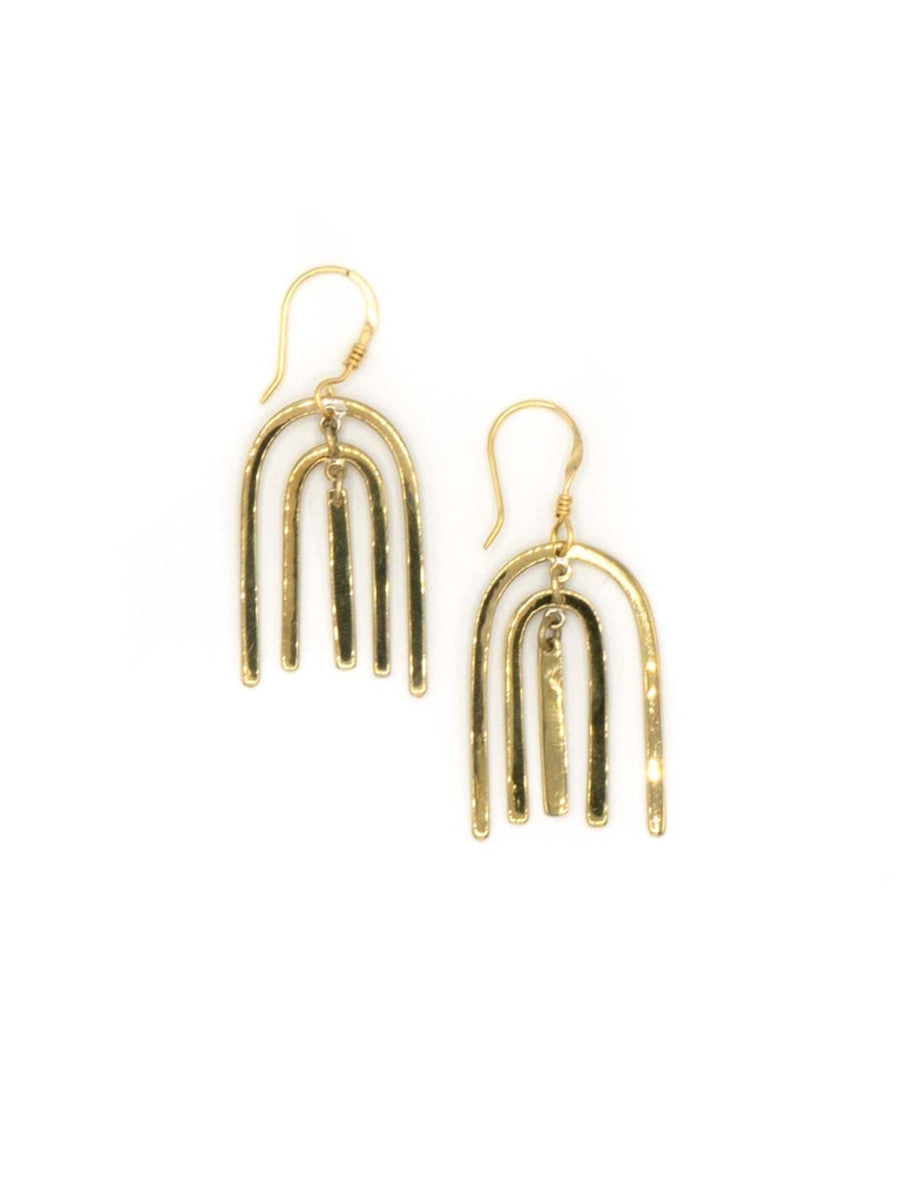 medium arch dangle earrings  | Fair Anita