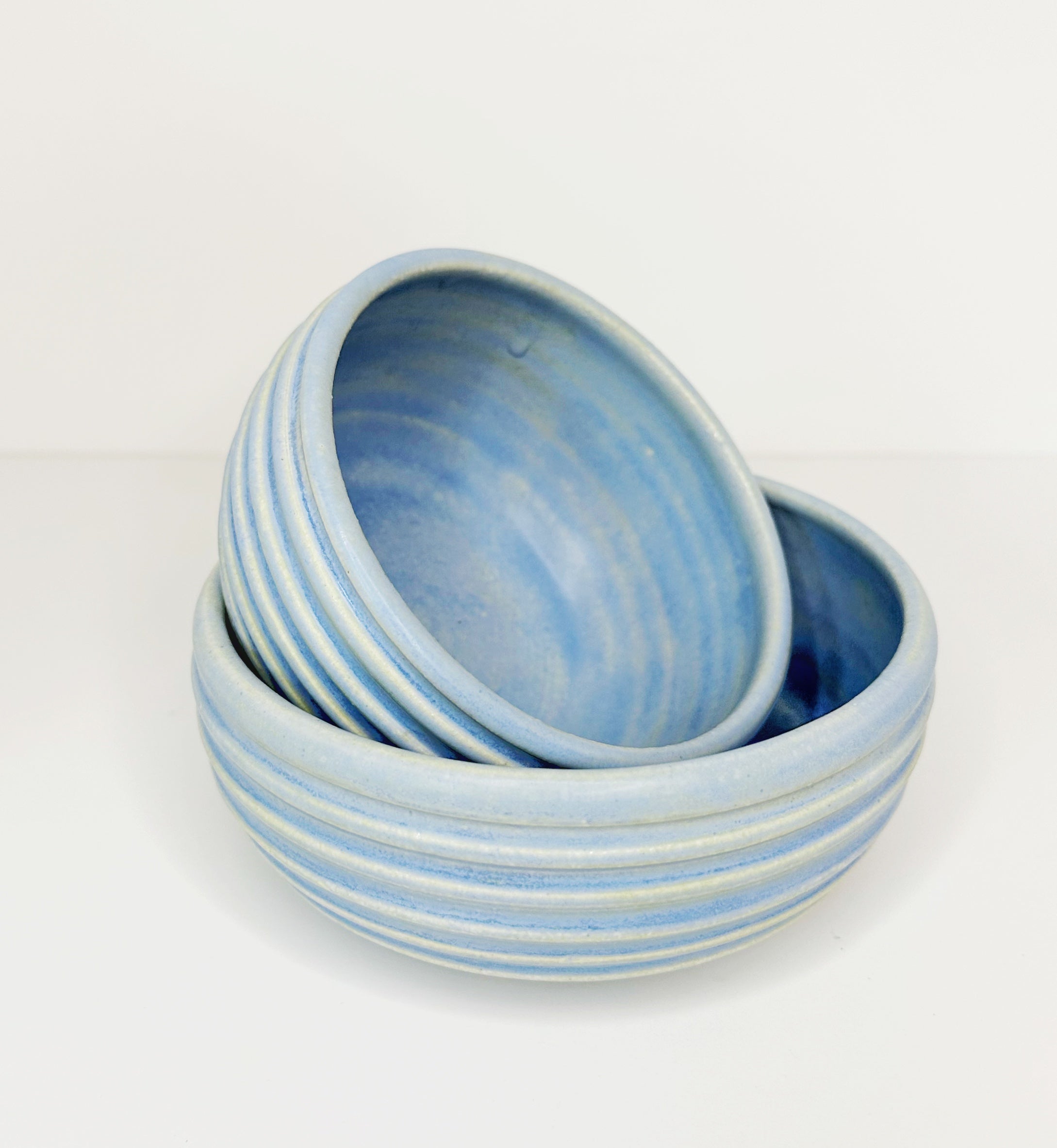 HUNNY BOWLS BLUE (Set of two. Assorted sizes)