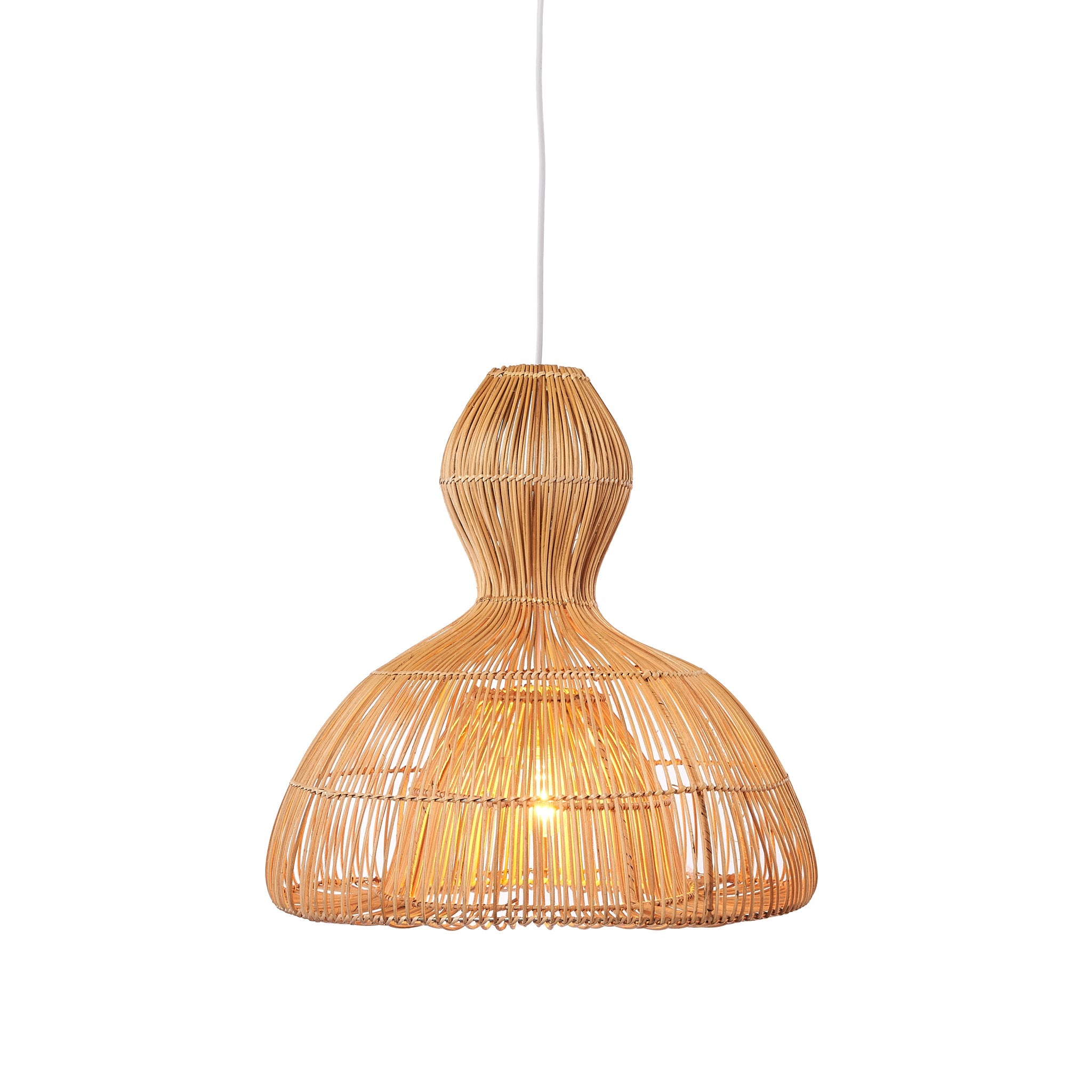 Aura Rattan Ceiling Pendant Light