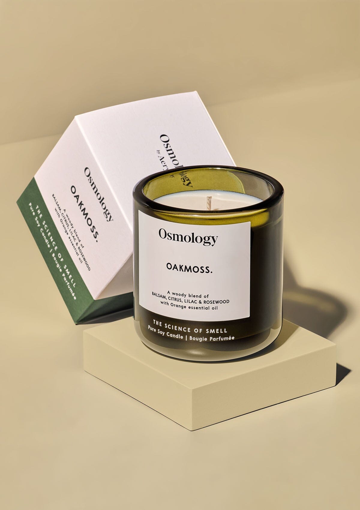 Oakmoss Scented Candle Utility Collection Osmology 