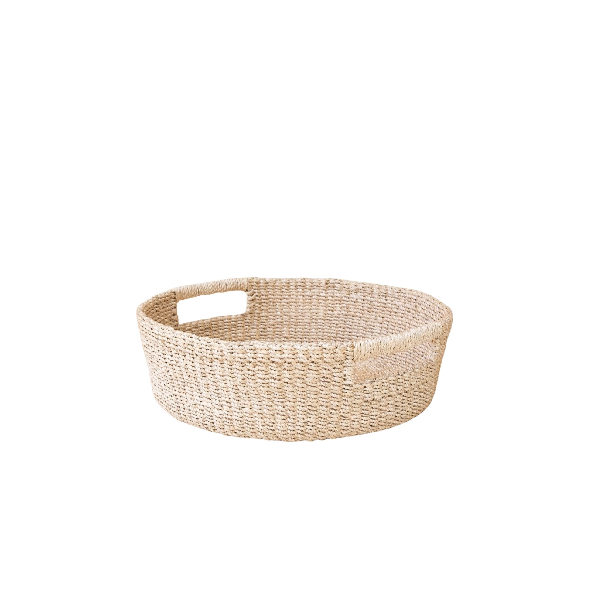 Baskets - Round Woven Basket - Straw Basket | LIKHÂ - LIKHÂ