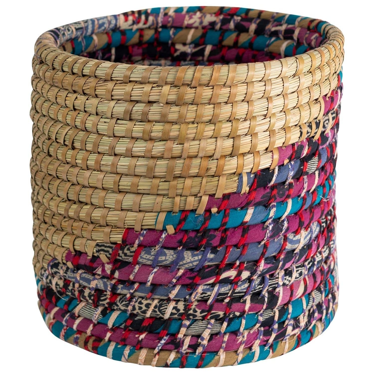 Ten Thousand Villages Kaleidoscope Basket - Thumbnail 5