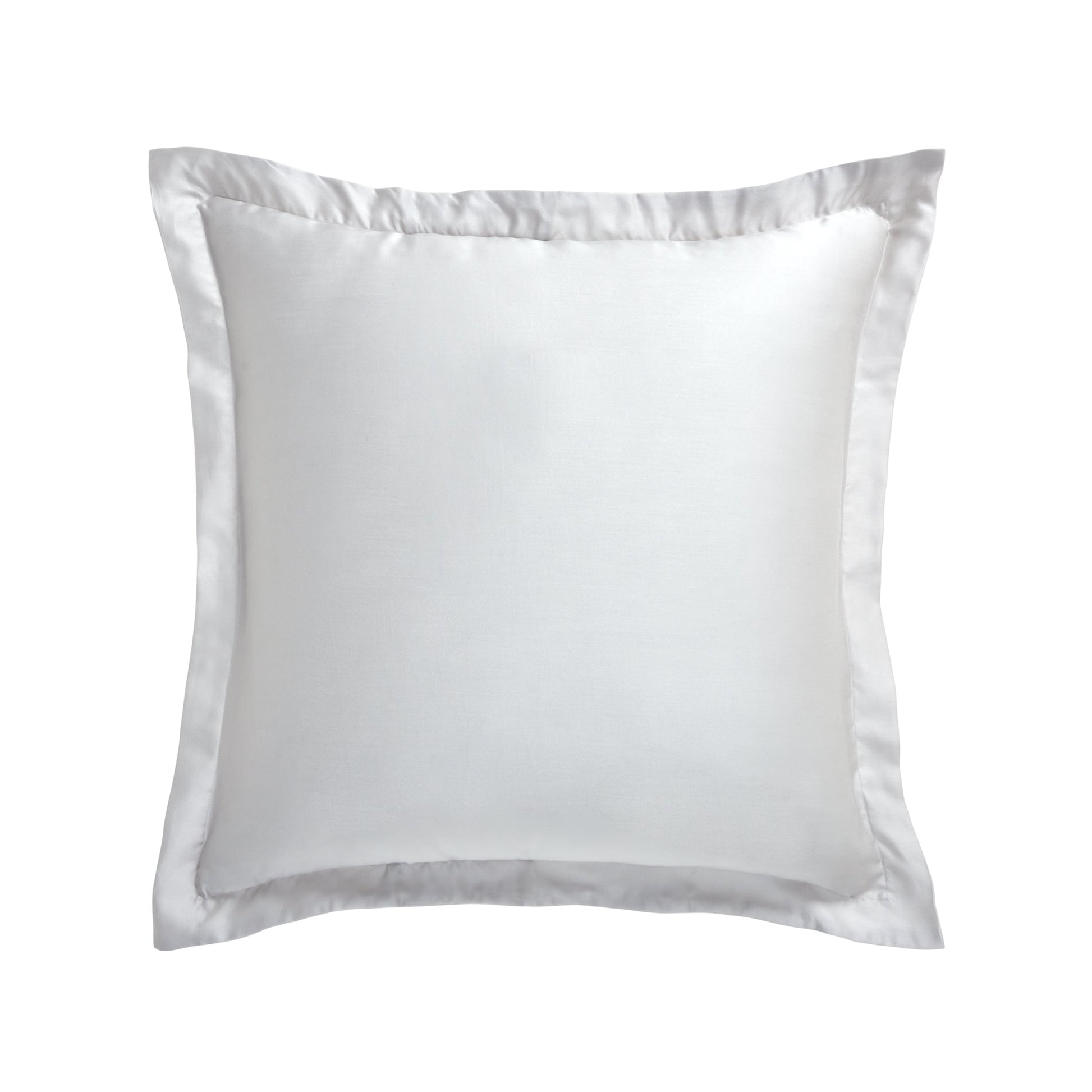 ES-047A-2626_1|Luxurious silver grey satin duvet cover, silky smooth bedding for an elegant, contemporary, and soft bedroom feel.