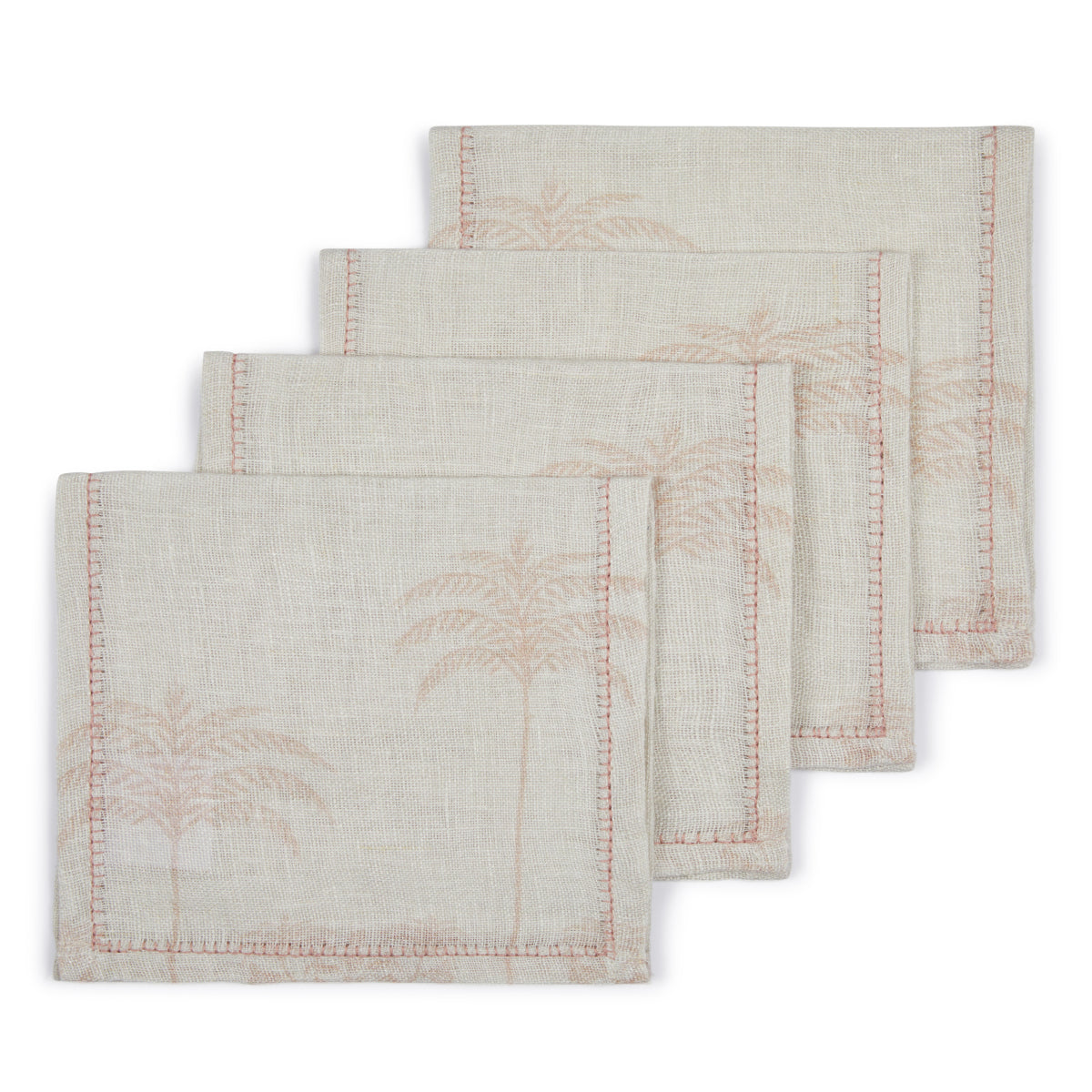 La Fortuna Palms Cocktail Napkins (set of 4)