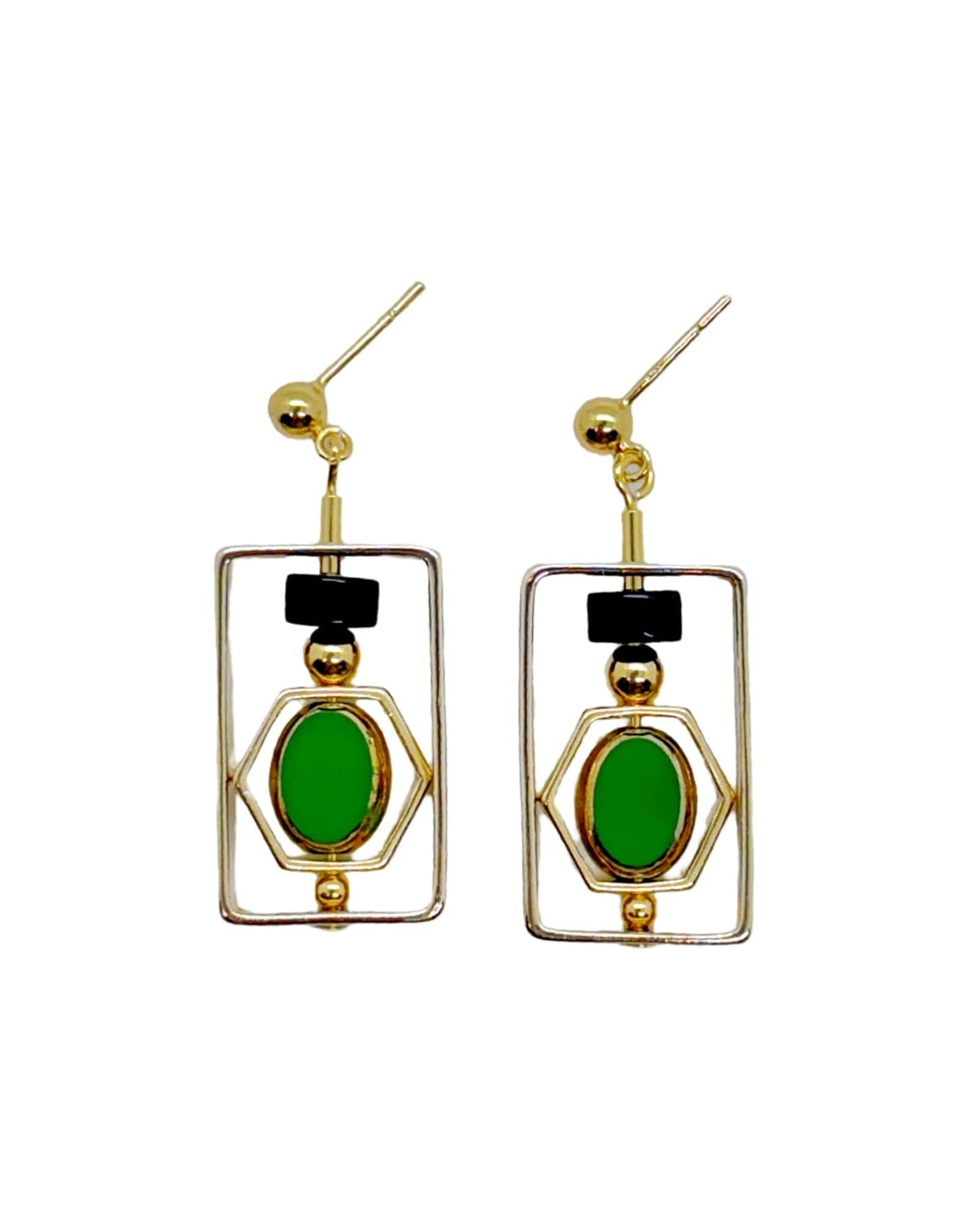 Art x Onyx Earrings