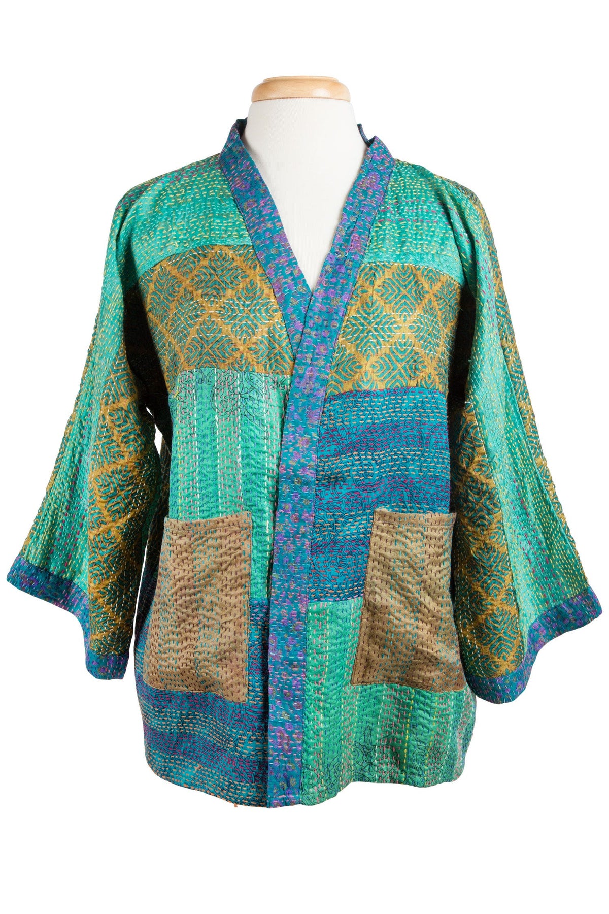 Patchwork Sari Topper - Ten Thousand Villages