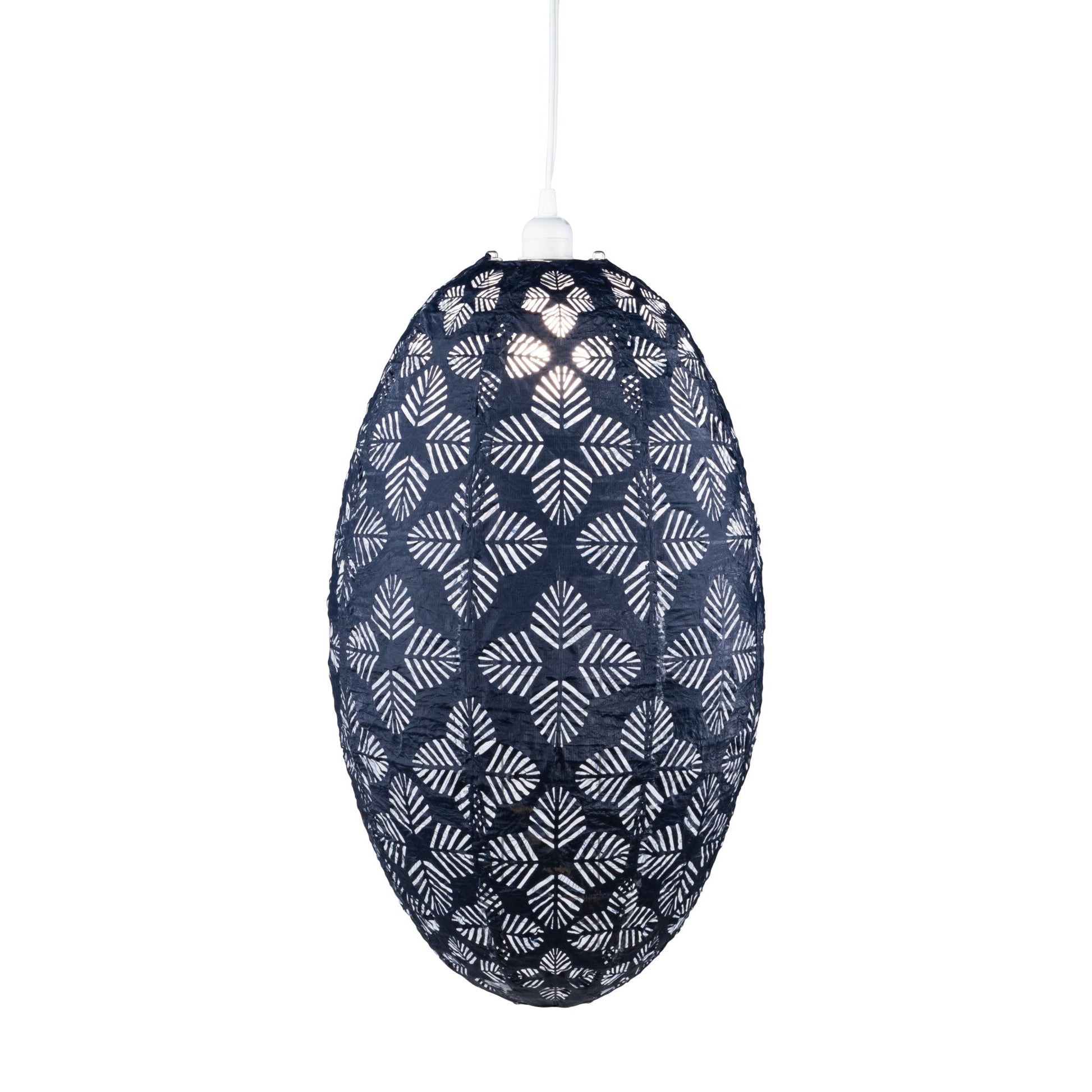 Soji Stella Nova Palm Pod Indoor Outdoor Tyvek Pendant Lamp
