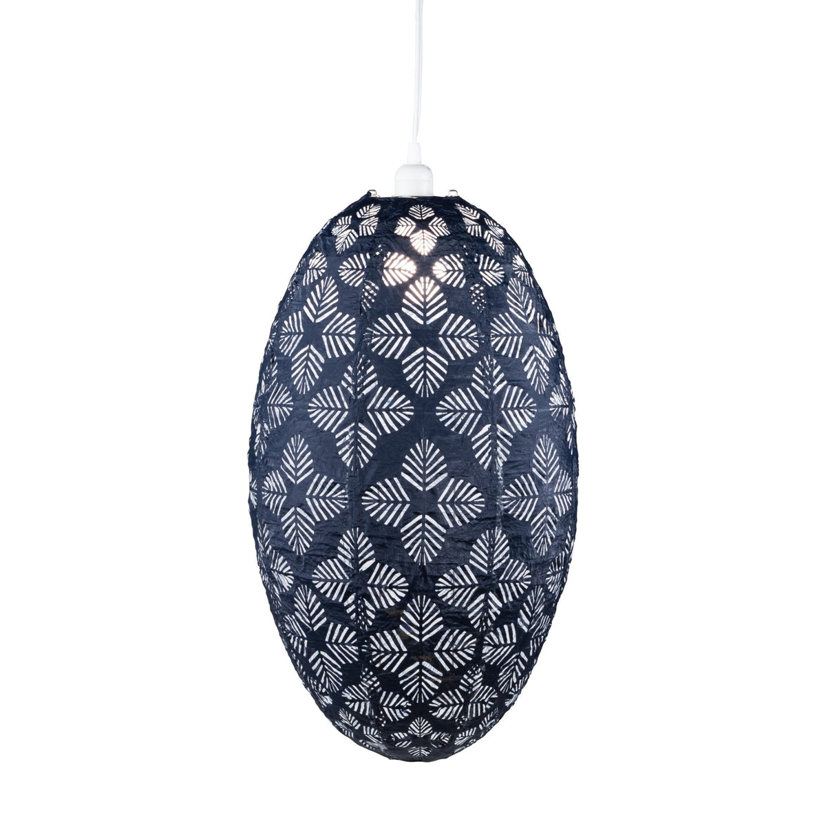 Soji Stella Nova Palm Pod Indoor Outdoor Tyvek Pendant Lamp
