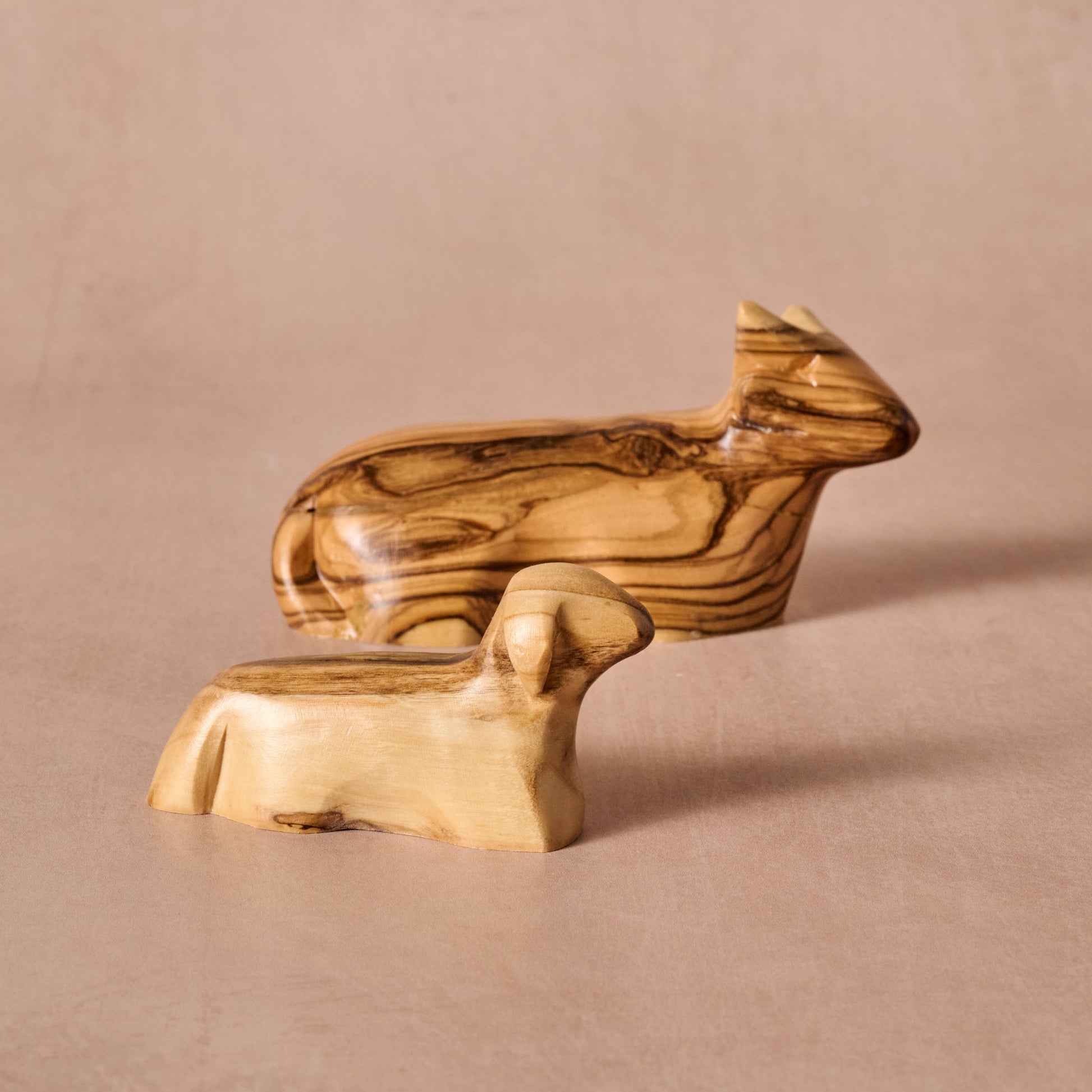 Carved Olive Wood Nativity - Ten Thousand Villages