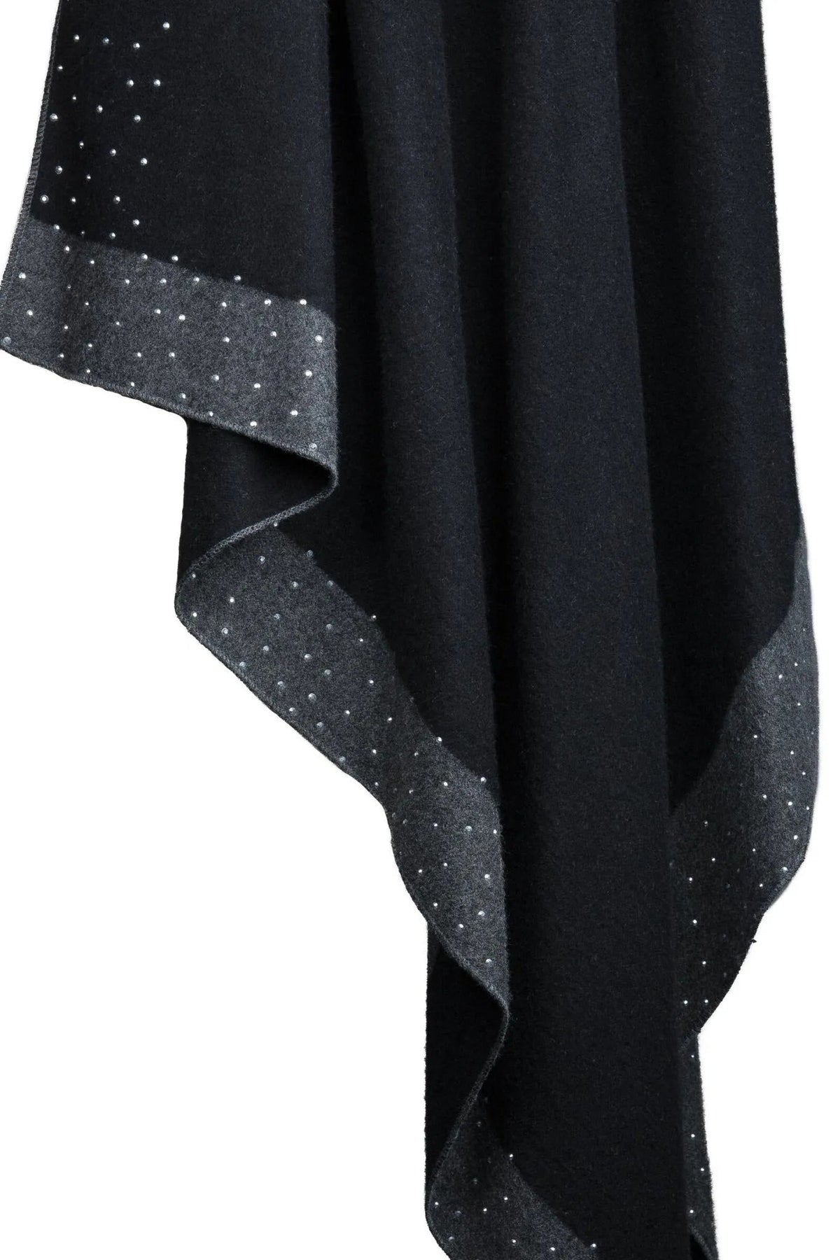 Elin Sparkle Studded Ruana Black