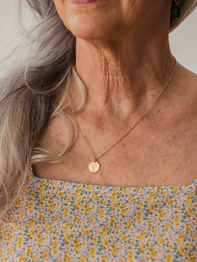 Wild Daisy Pendant Necklace