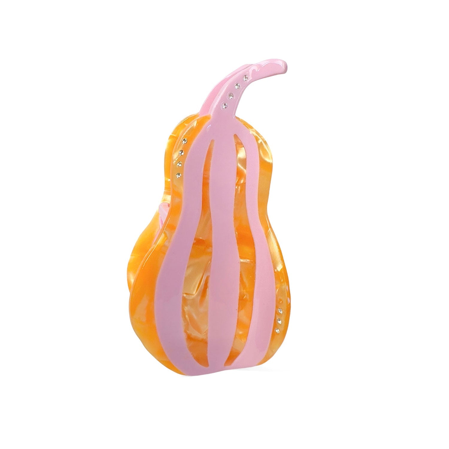 Pink Squash Hair Claw