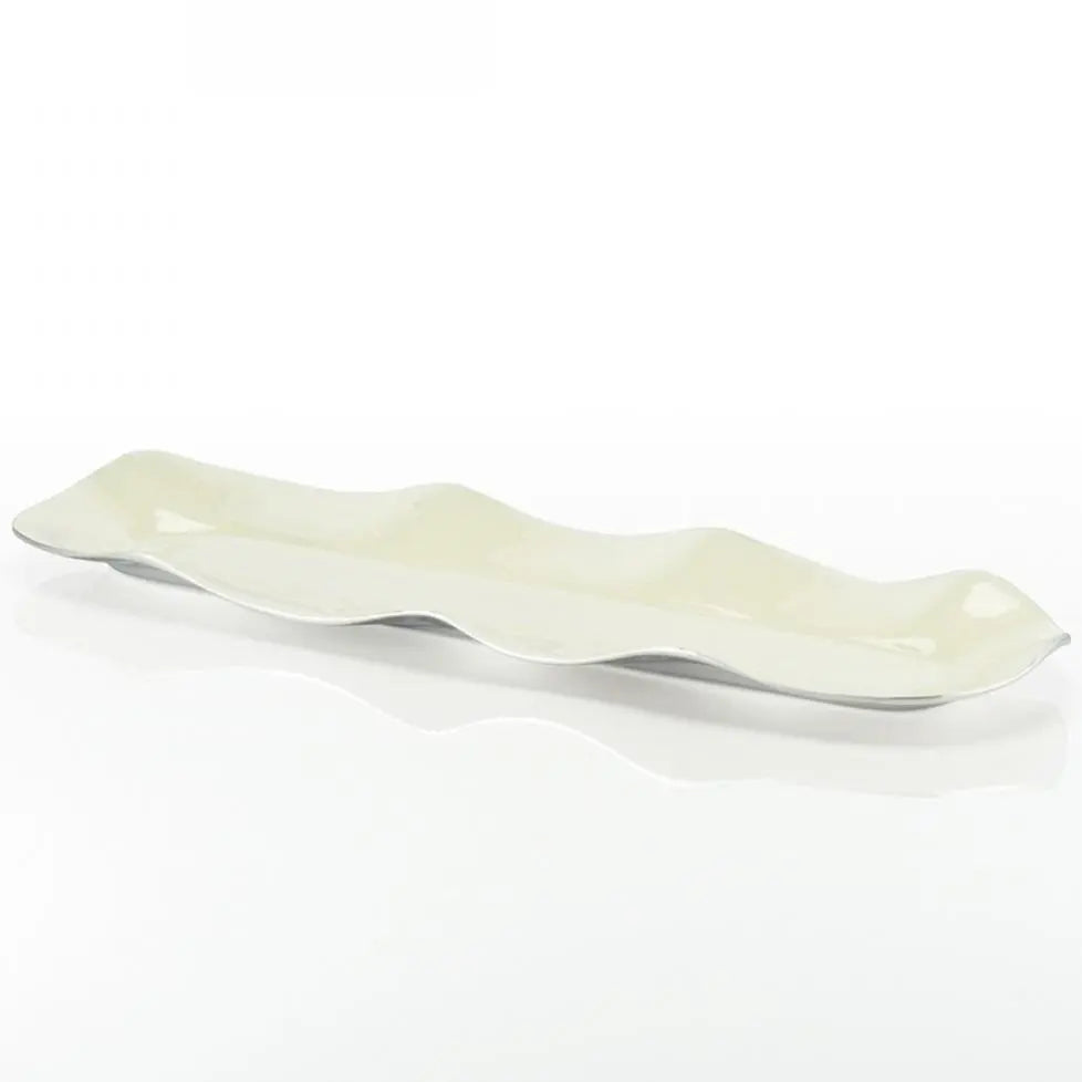 Ruffled Long Trays Oyster - Nima Oberoi Lunares 