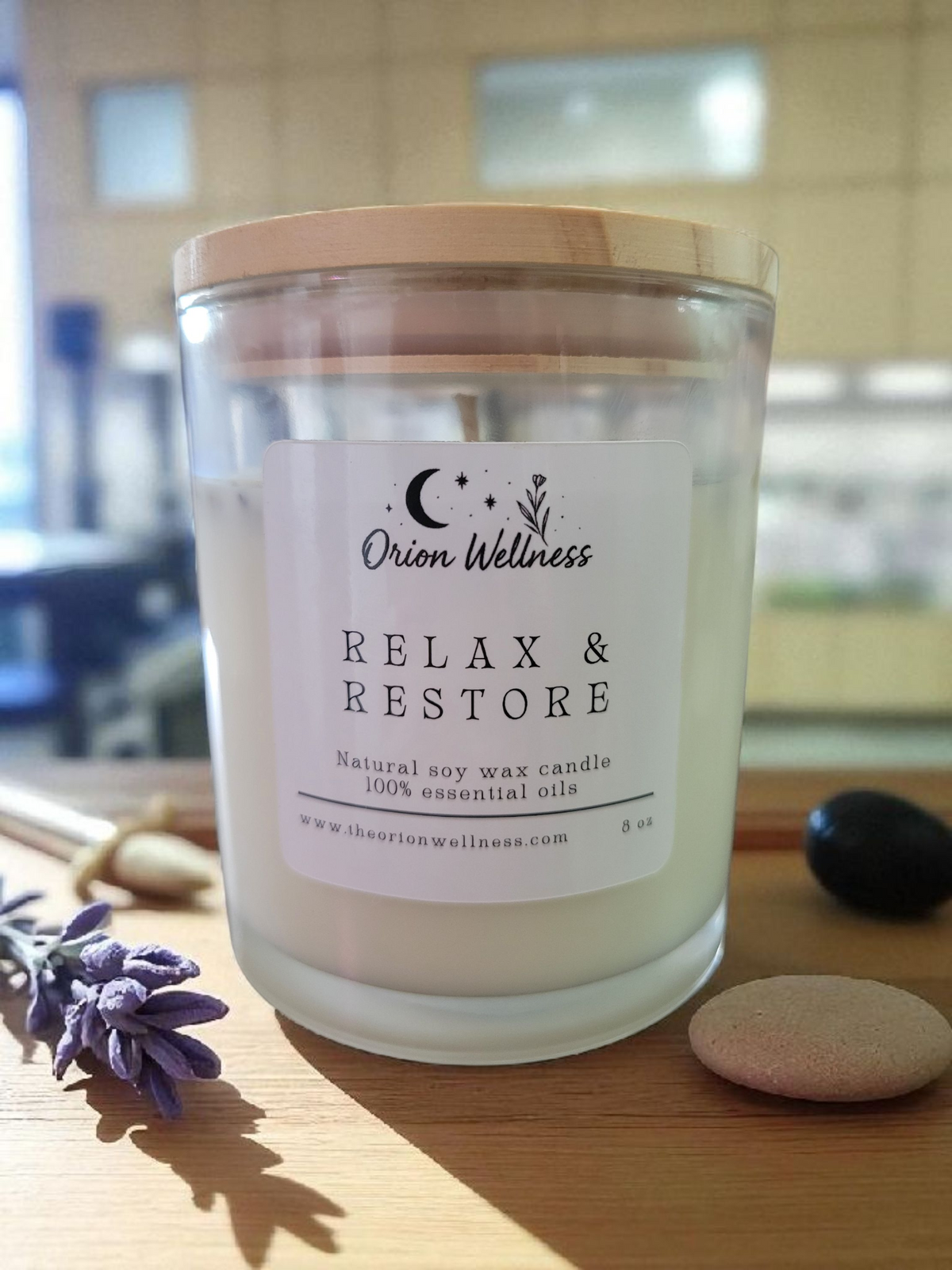 Orion Wellness Relax & Restore Candle
