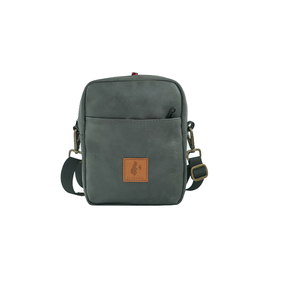 Rozi Vegan Leather Crossbody Bag 2L #color_gray