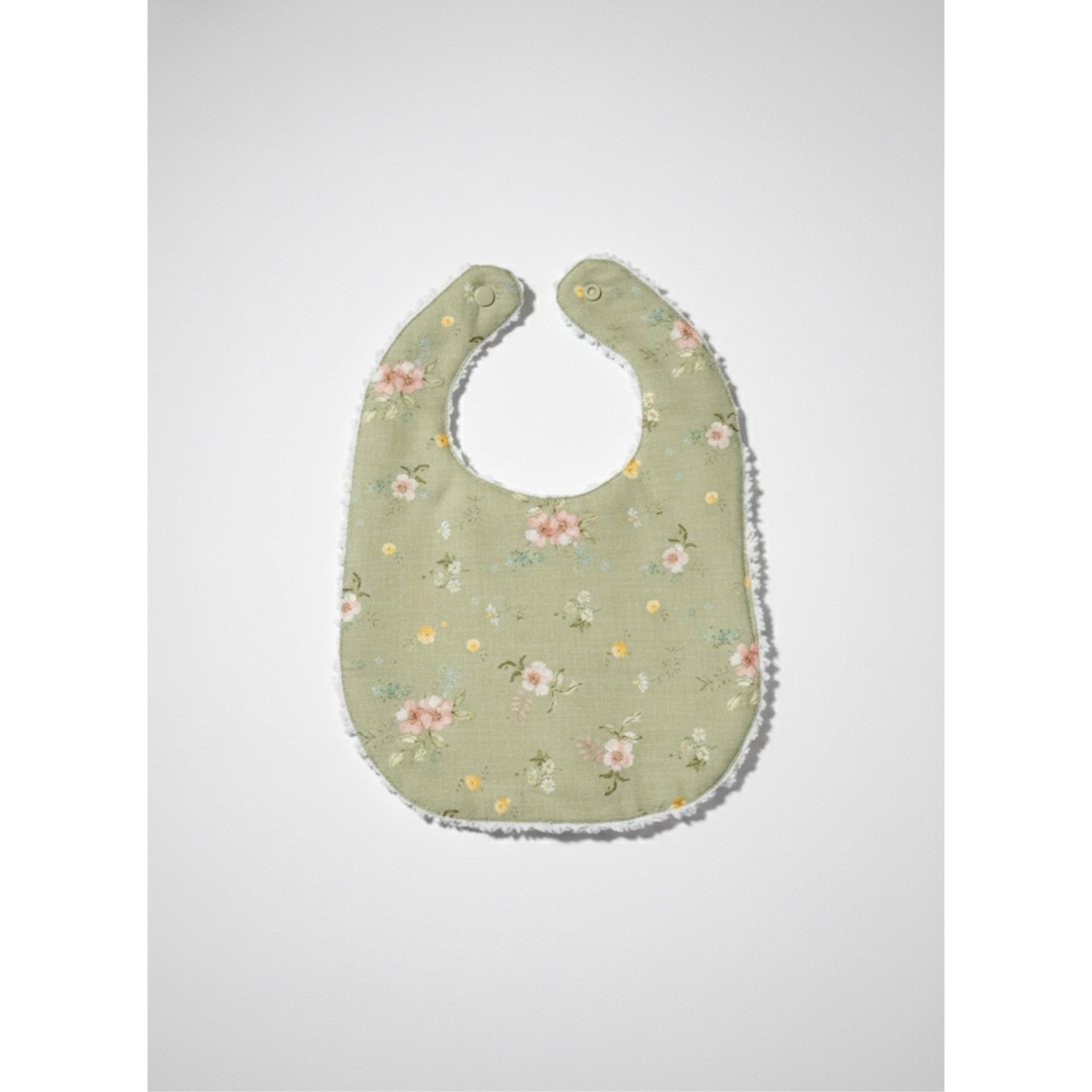 Layette Linen Bib – Hedgerow Floral
