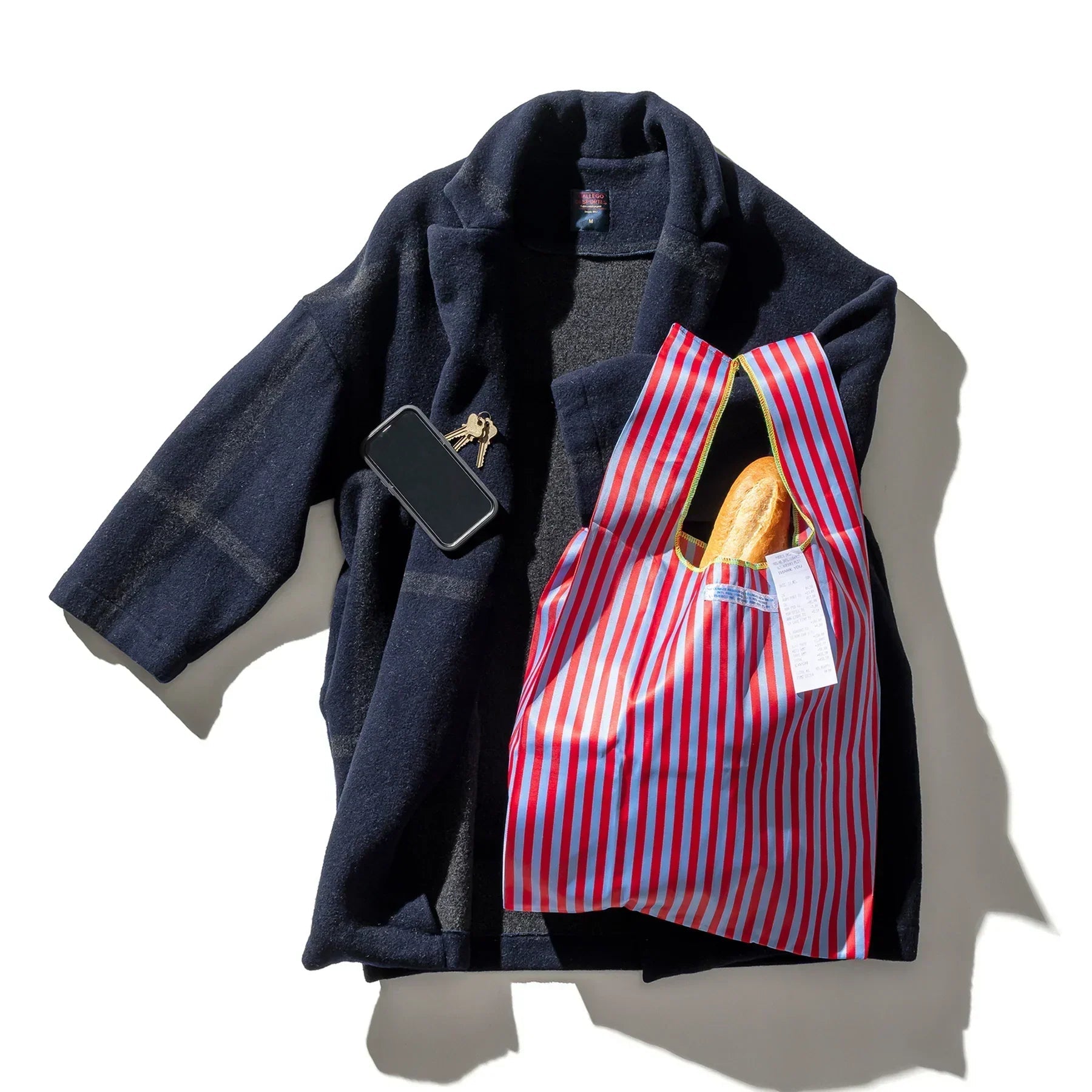School Tie Fabric Bag 16