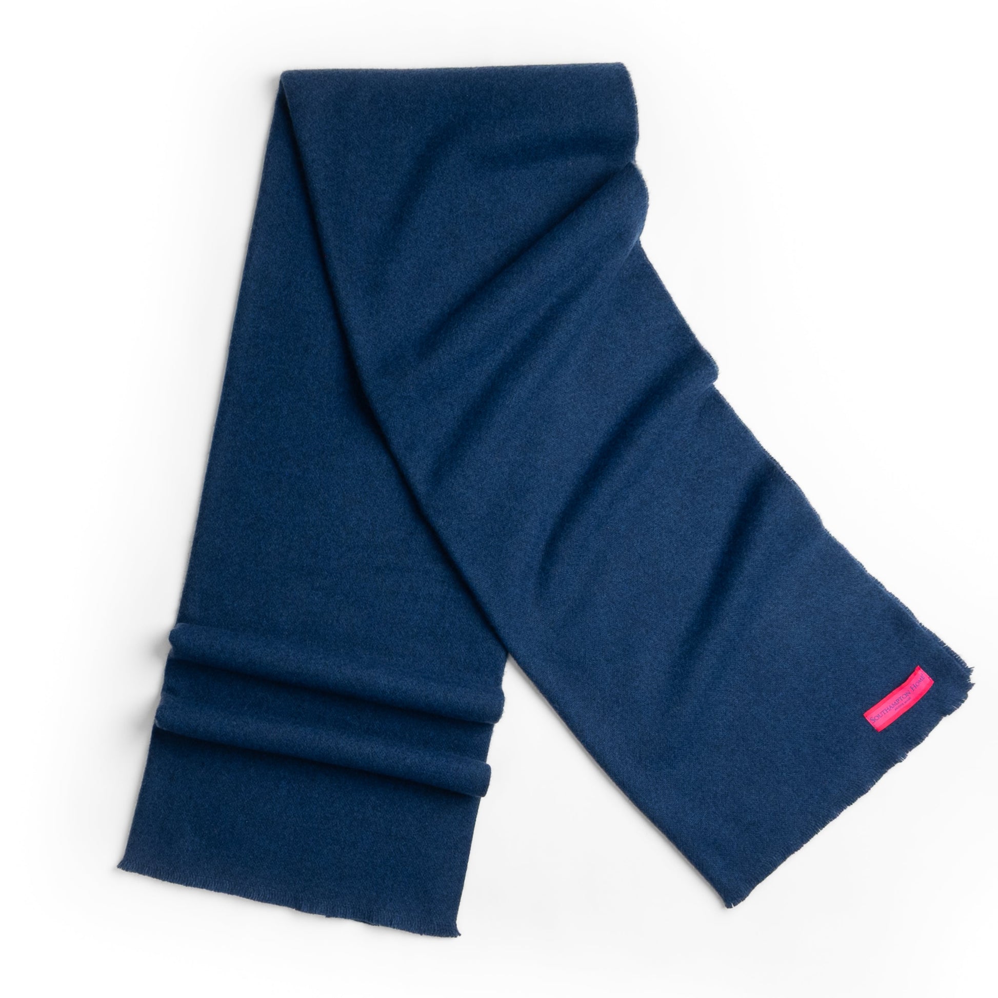 Luxury Cashmere Throw ~ Royal Blue ~-Blankets-[bar code]-Prince of Scots