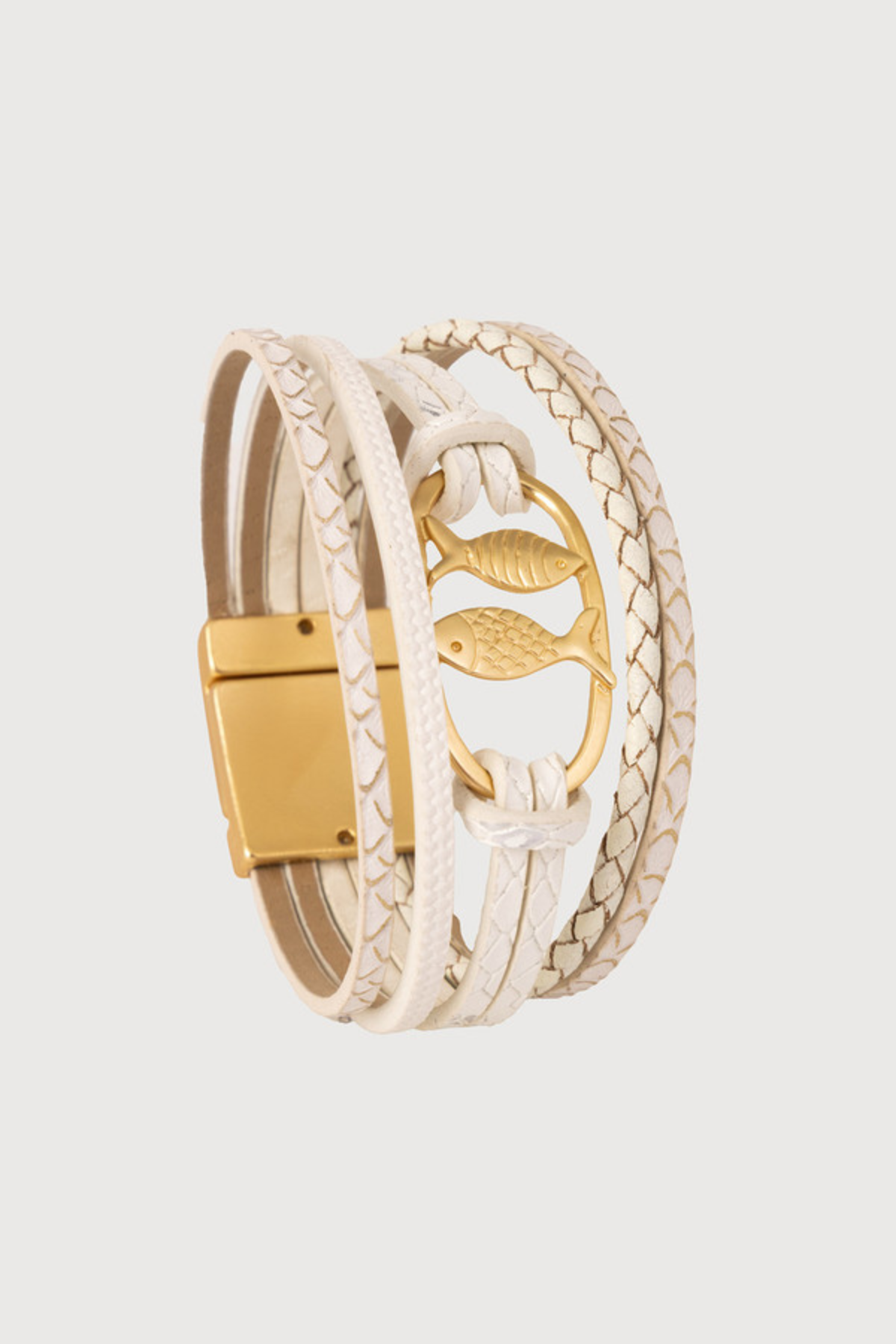 Coastal Multi Strand Bracelet - White