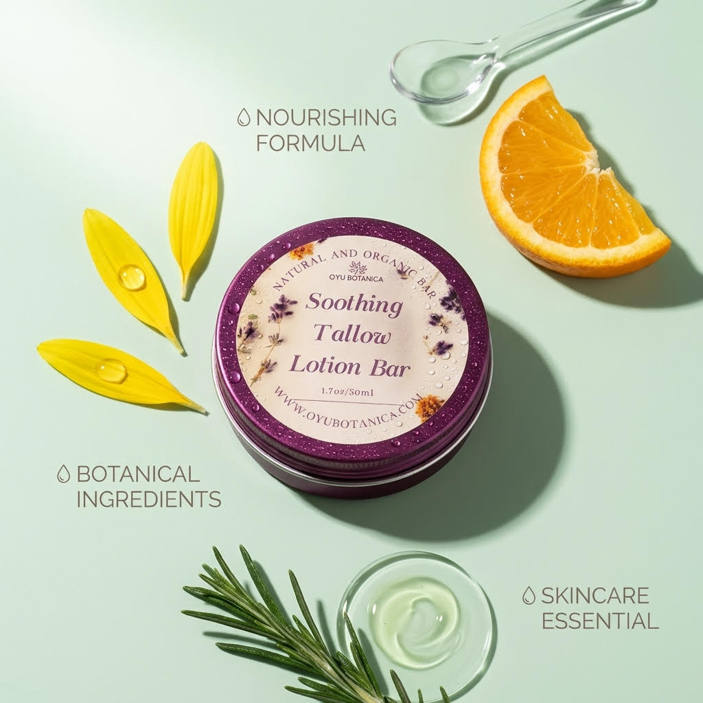 Tallow Lotion Bar (Lavender)