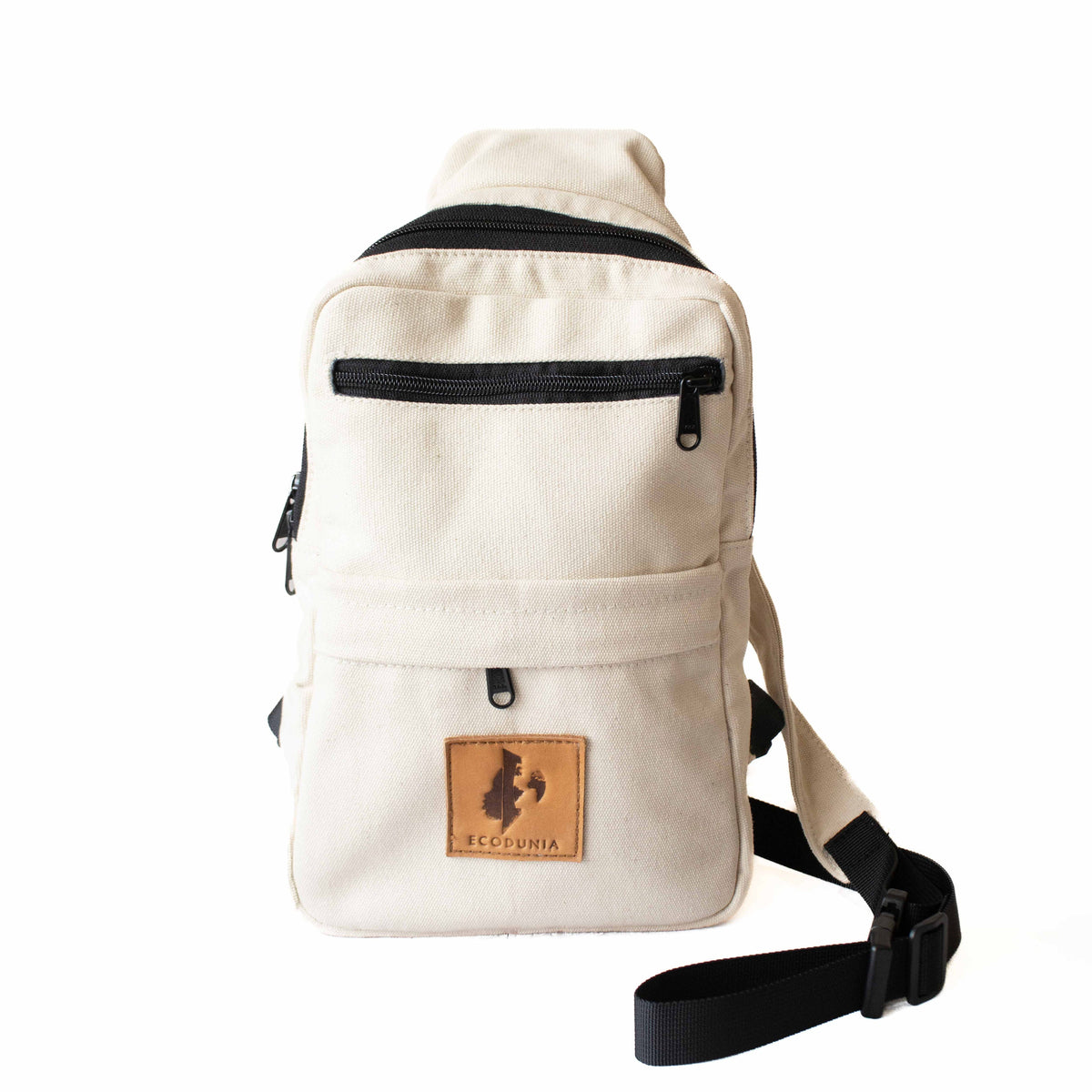 Umoja natural canvas men sling bag crossbody #color_natural