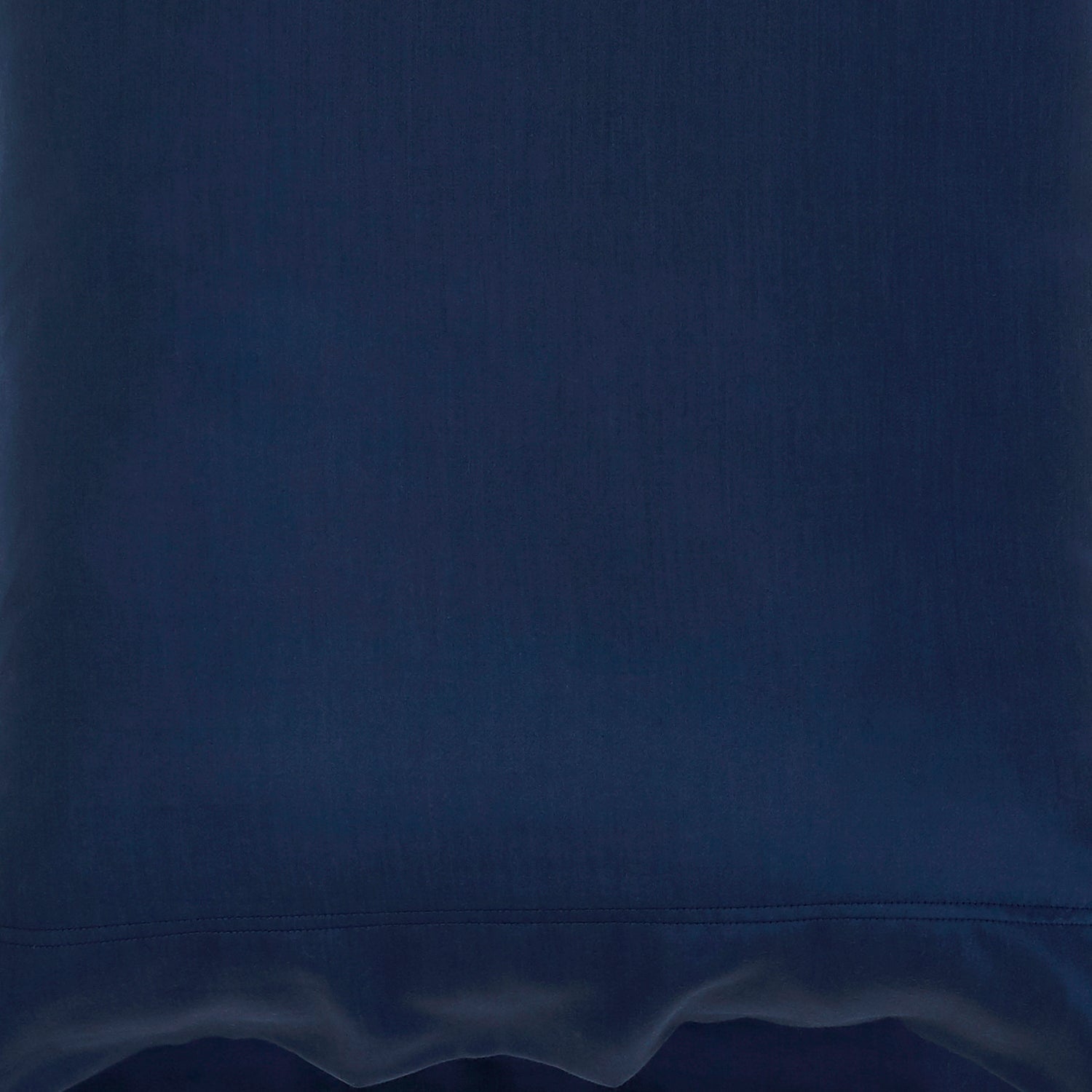 ASP-511-2032_3|Close-up of deep navy 100% Lyocell sheet fabric, highlighting its smooth, luxurious texture and sustainable, breathable qualities.