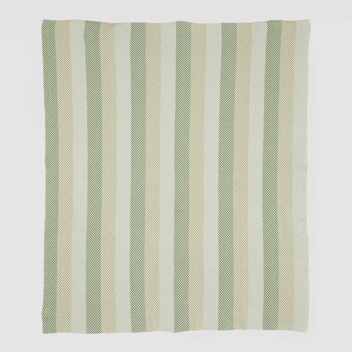 In2Green Eco Throw Cotton Sustainable Knit Striped | Chevron Throw Blanket - Herringbone Hues 601570193415 BLHBH2
