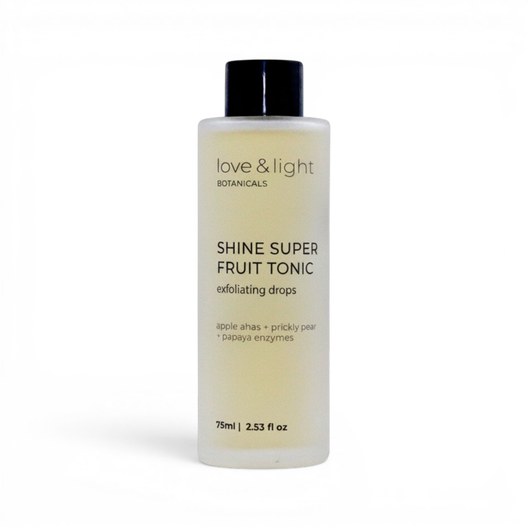 Shine superfruit exfoliating tonic