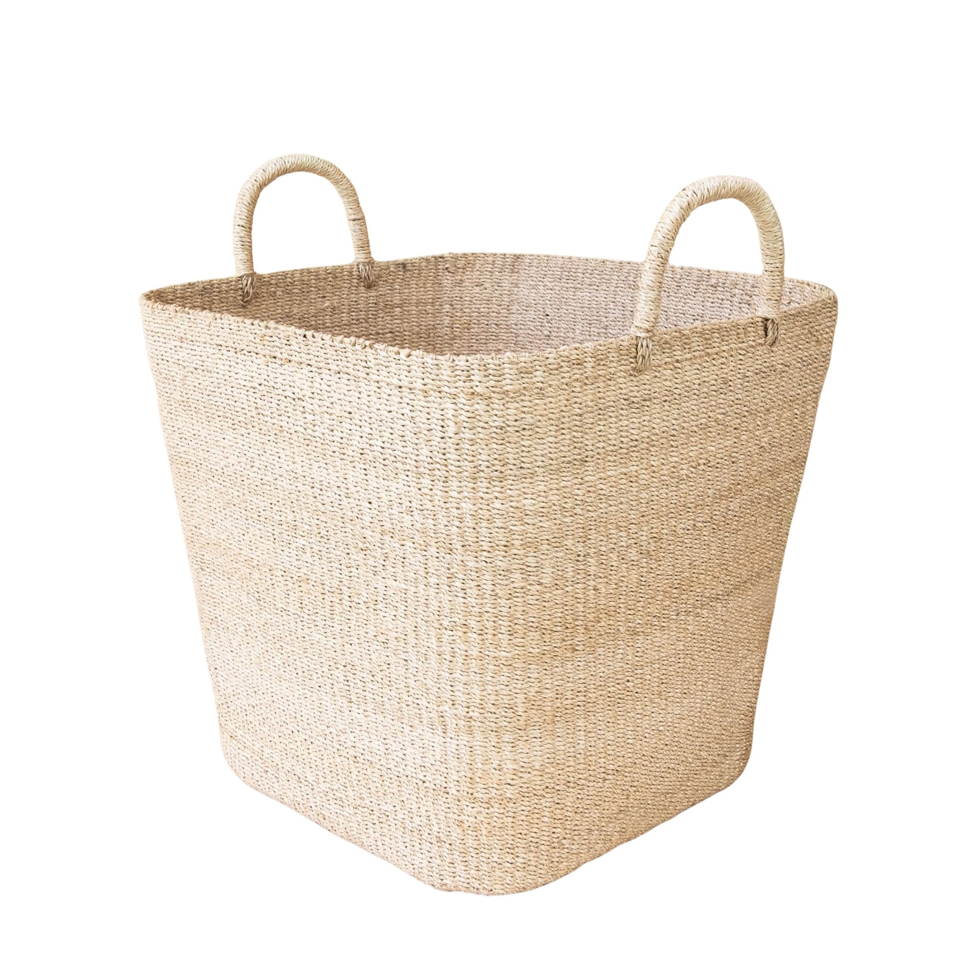 Baskets - Large Square Wicker Basket - Woven Basket | LIKHÂ - LIKHÂ