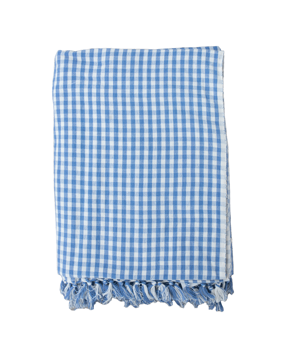 Chambray Gingham Tablecloth